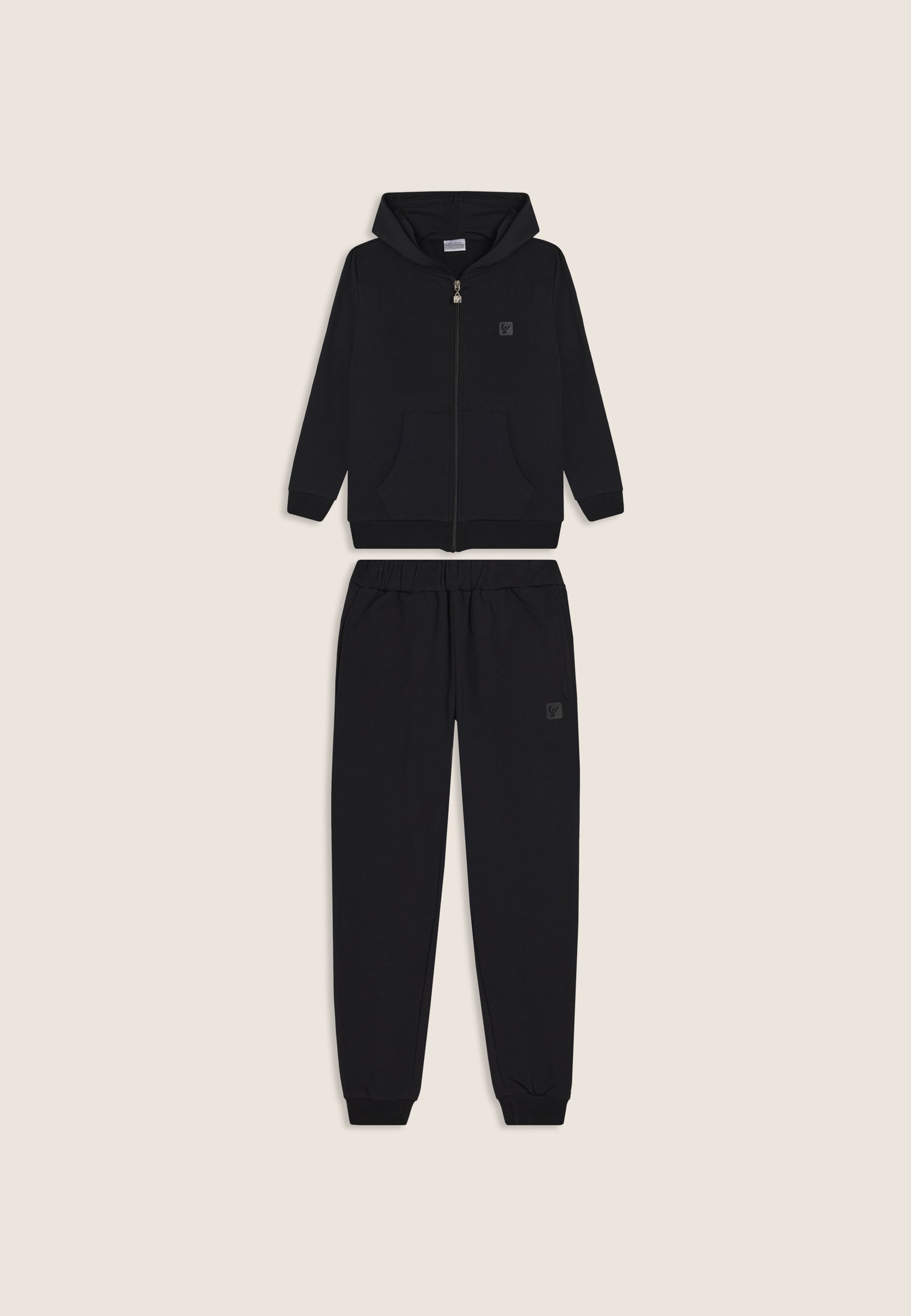 freddy-surv-tement-junior-fille-full-zip-capuche-poches-kangourou image 1