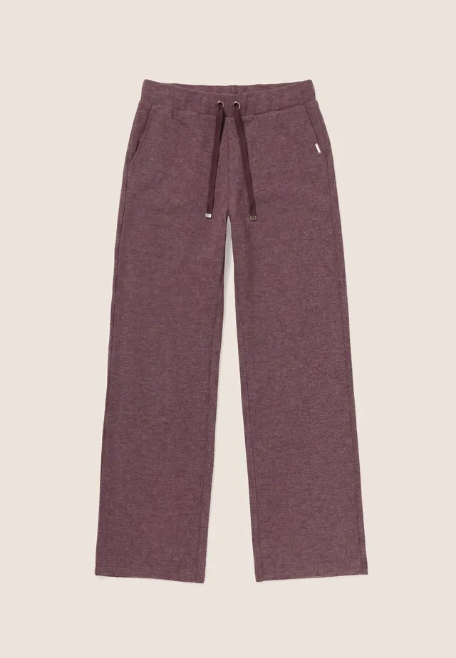 freddy-pantalon-femme-wide-leg-tricot-m-lang-cordon image 1