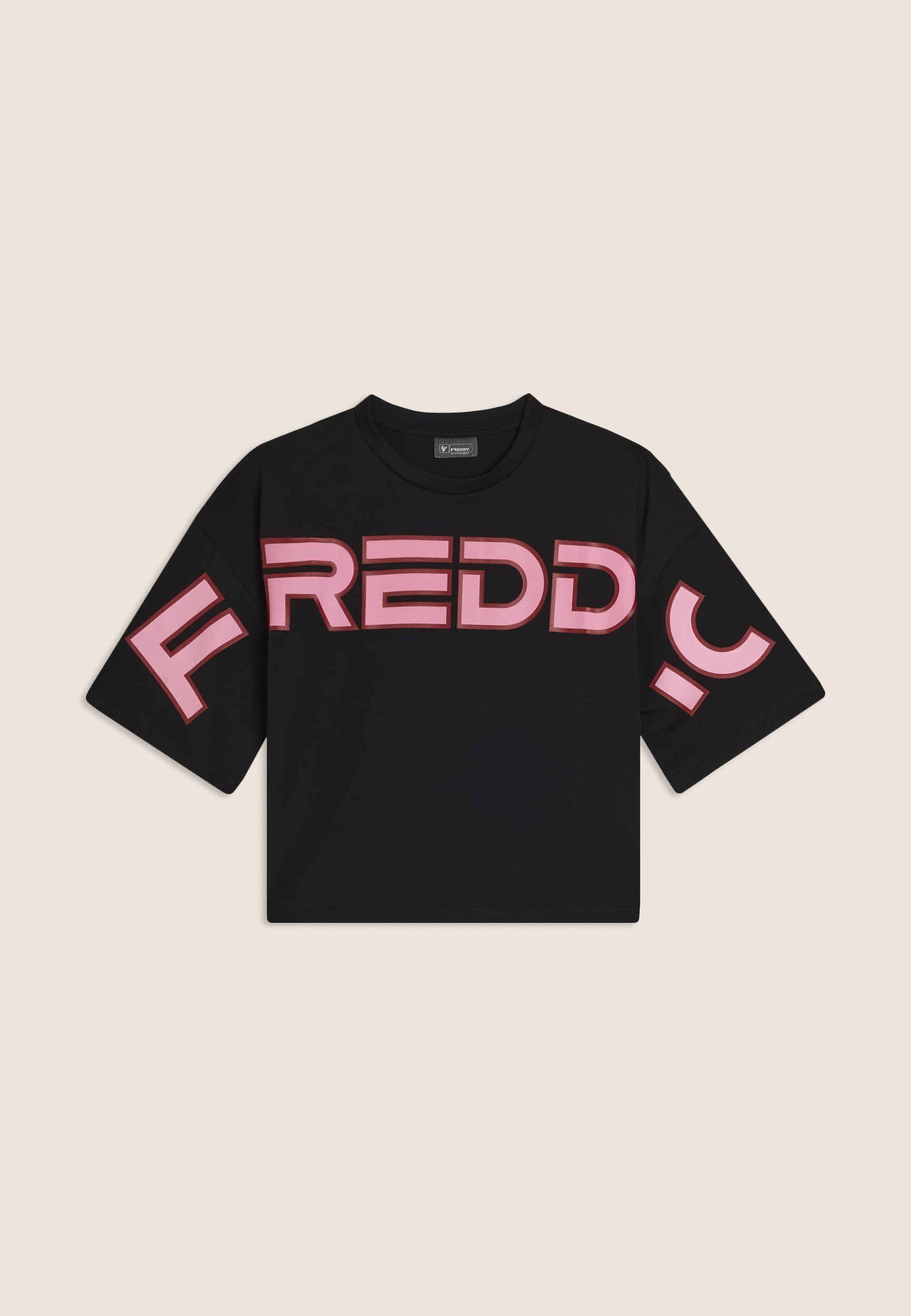 freddy-cropped-color-block-t-shirt-junior-maxi-logo image 1