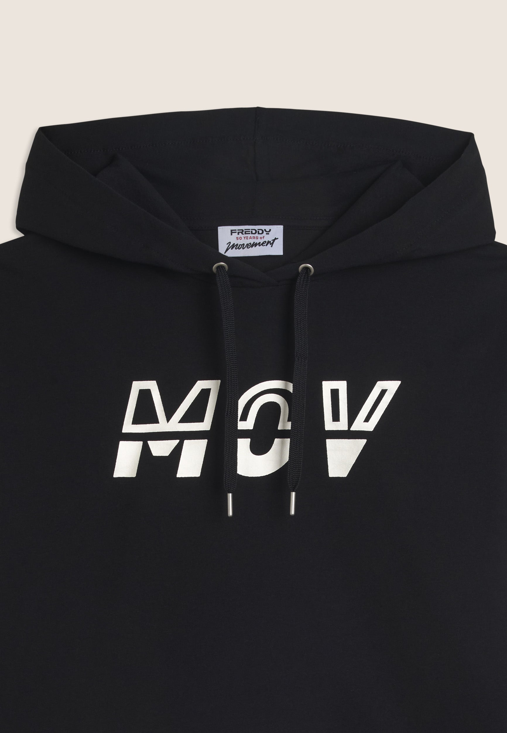 freddy-sweat-capuche-mov-colour-block-coton-stretch image 3