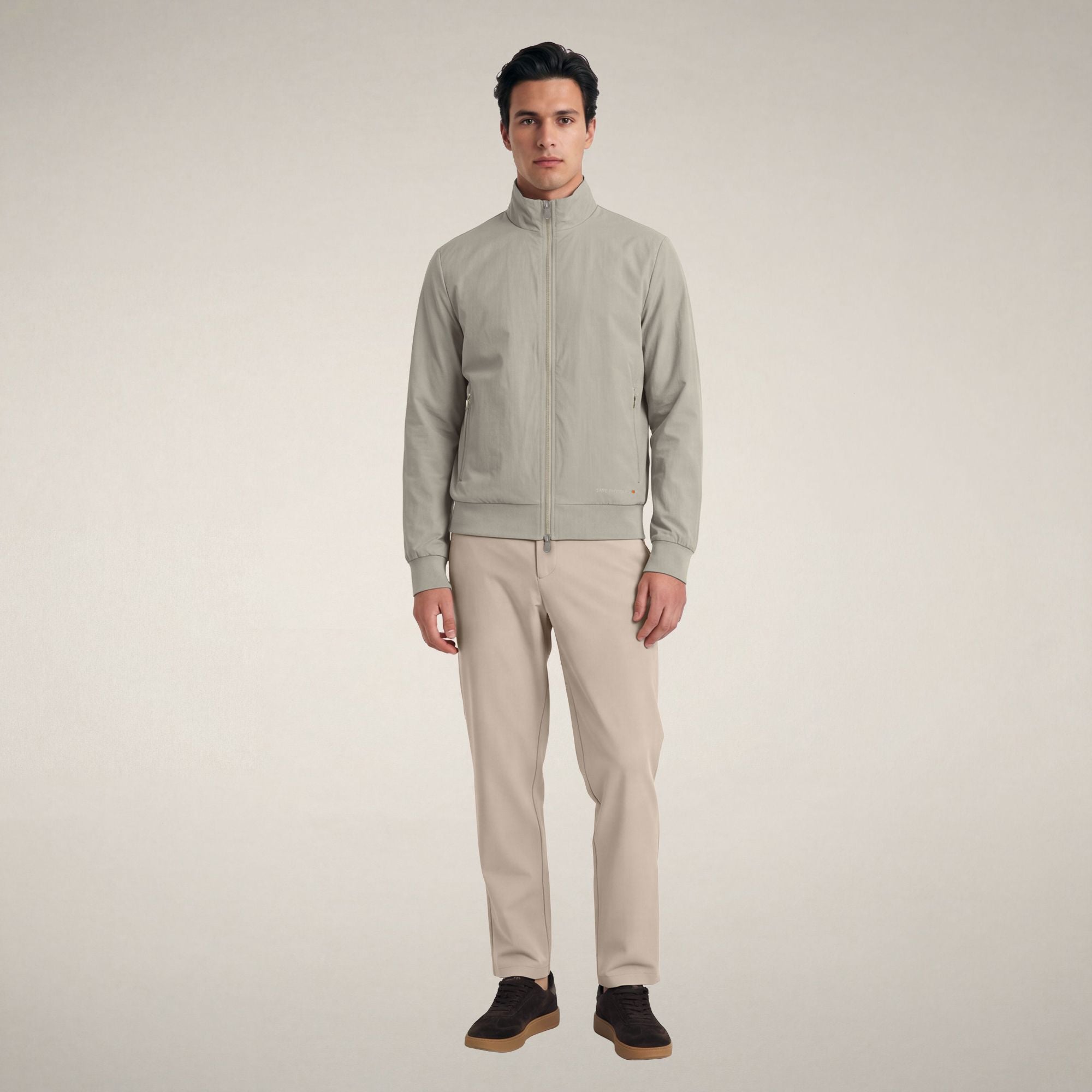 save-the-duck-tulio-veste-track-jacket-homme-beige-rainy image 1