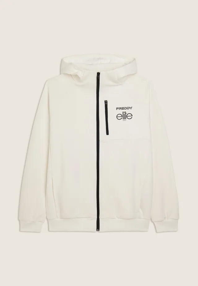 freddy-x-elite-sweat-homme-full-zip-capuche-100-coton image 1