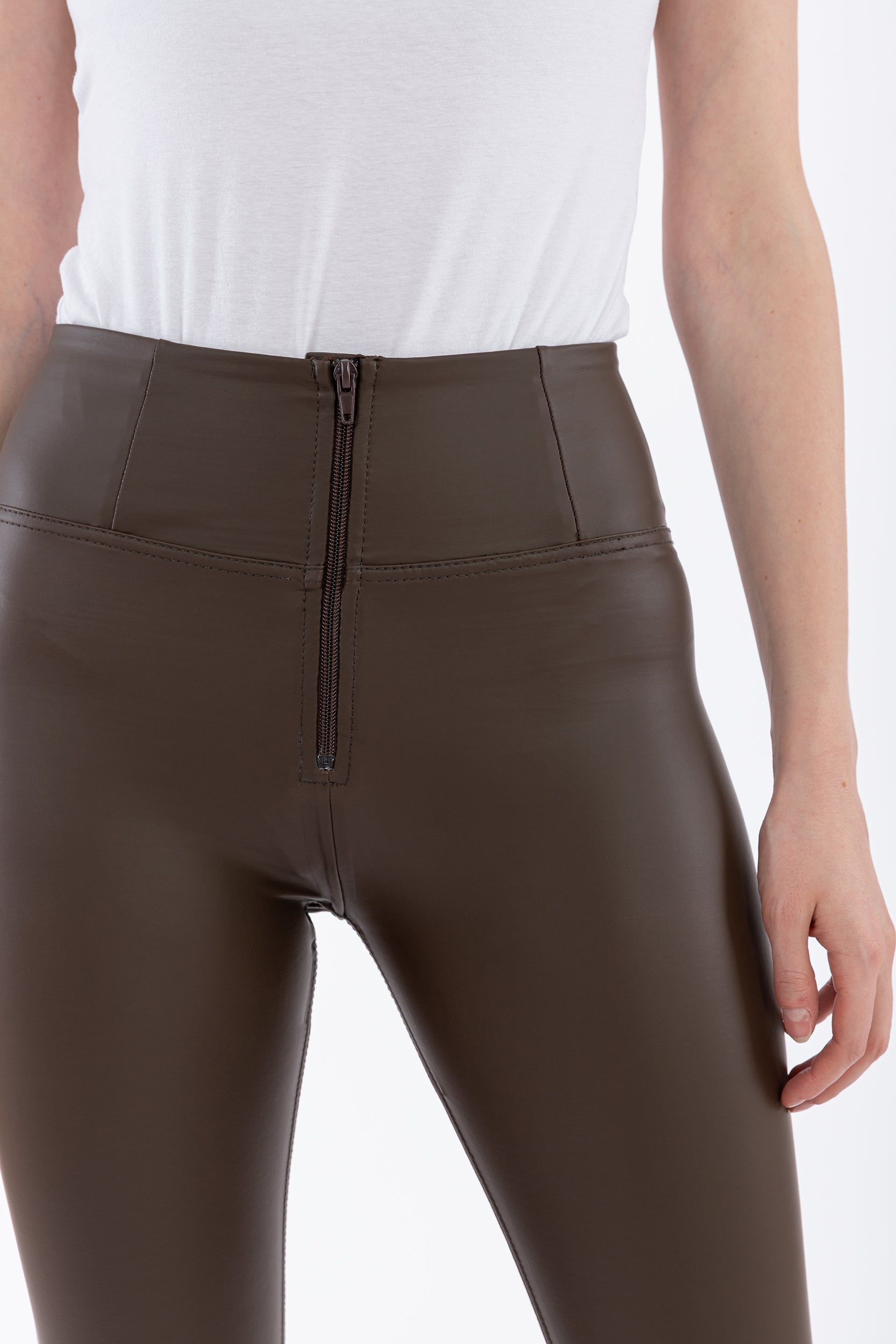freddy-pantalon-wr-up-similpelle-taille-haute-skinny-special-edition image 7
