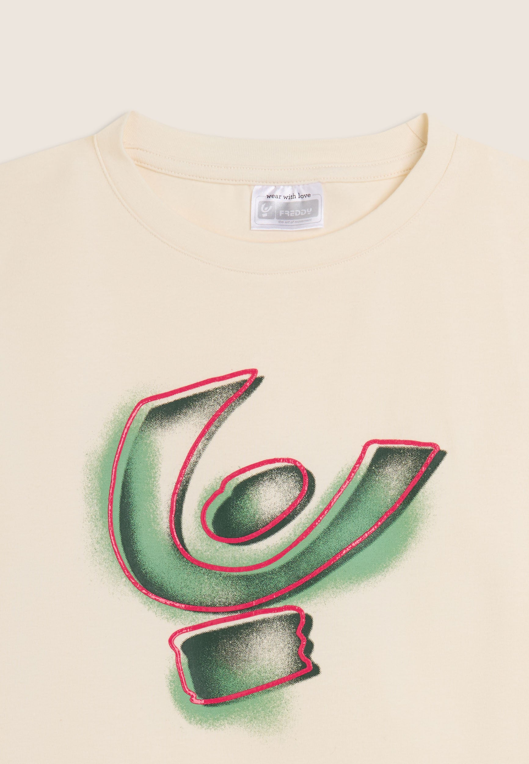 t-shirt-junior-freddy-manches-longues-maxi-logo-spray image 3