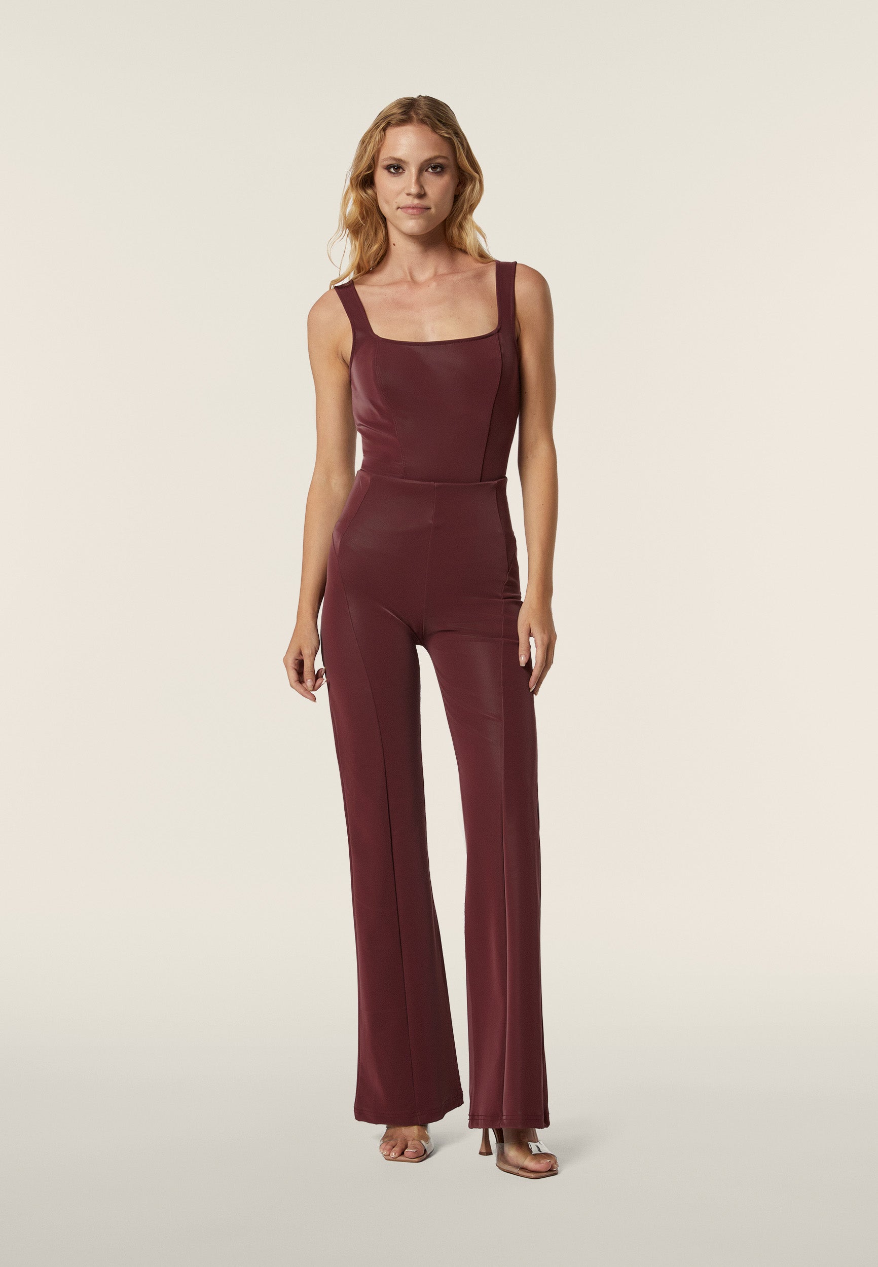 freddy-wr-up-pantalon-super-flare-similpelle-lucide image 2