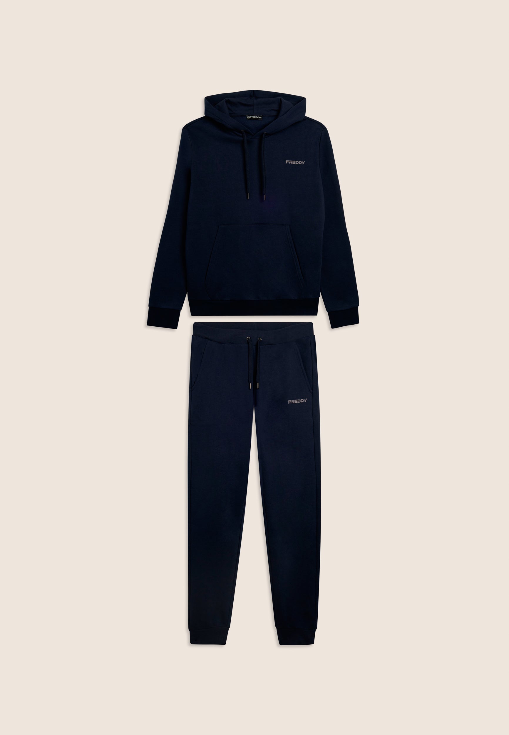 freddy-tuta-homme-sweat-capuche-molleton-gratt image 1