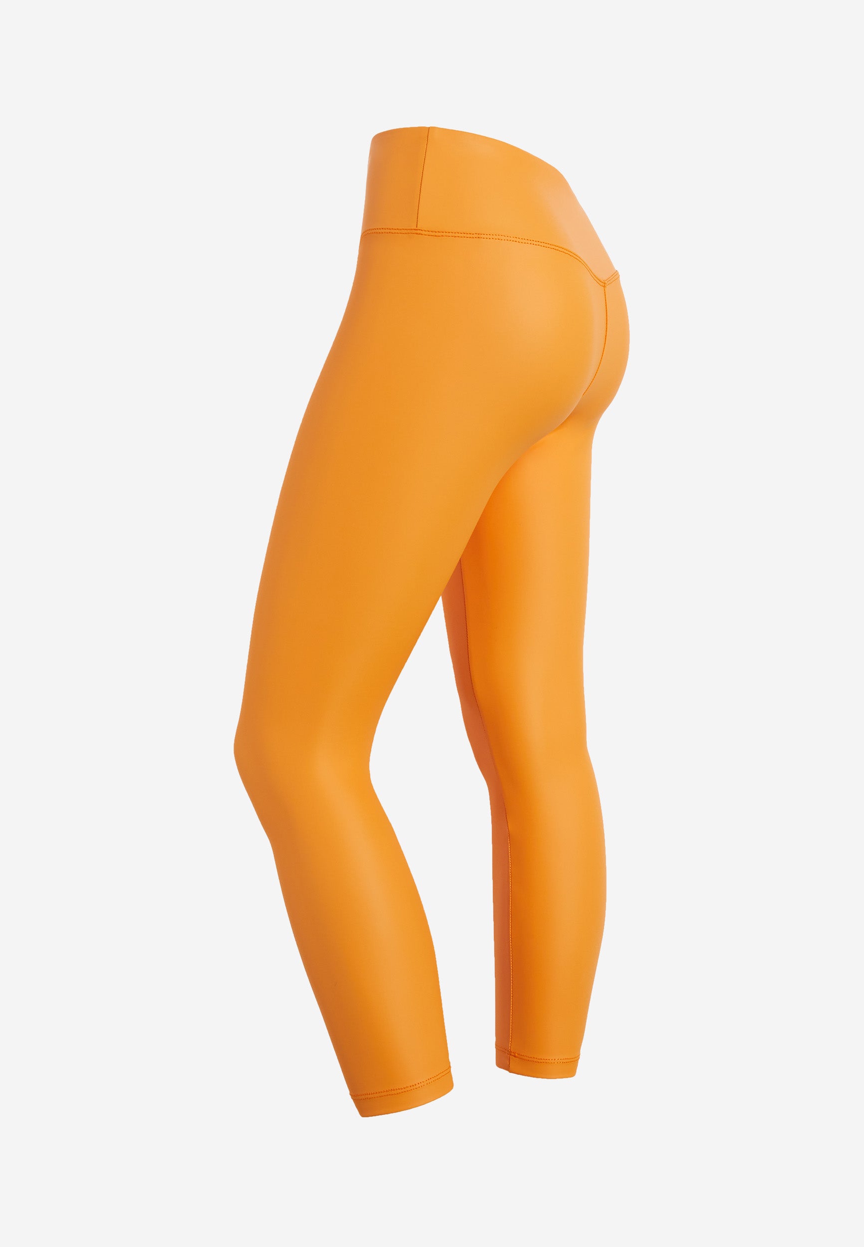 freddy-legging-7-8-taille-haute-coated-effet-cuir-femme image 2