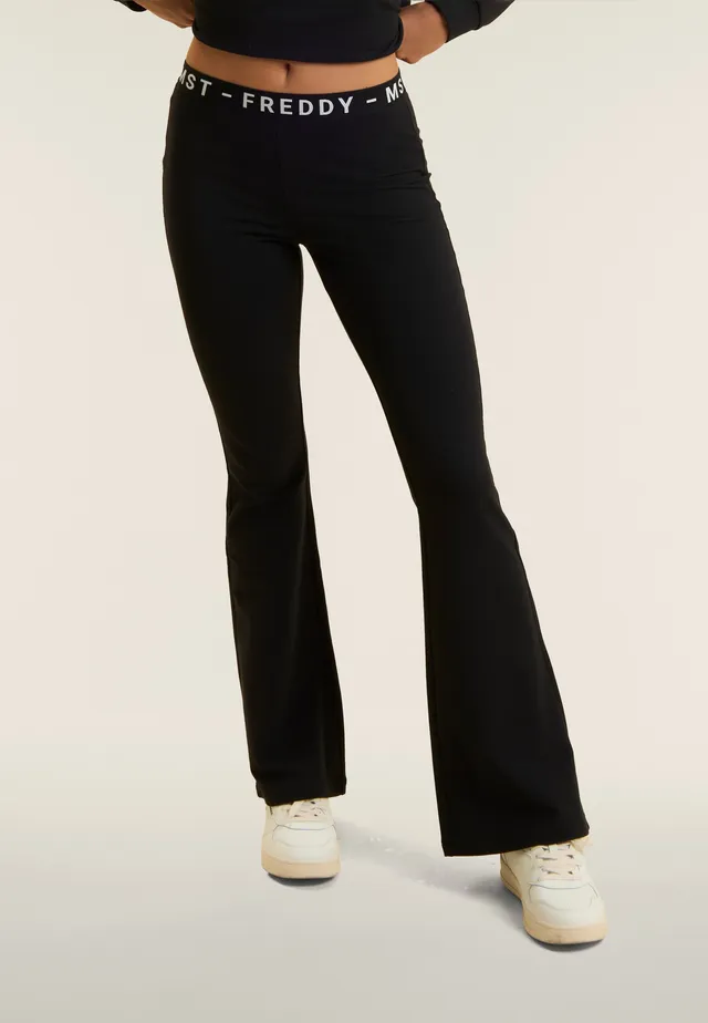 freddy-pantalon-de-sport-super-flare-french-terry-coton image 1