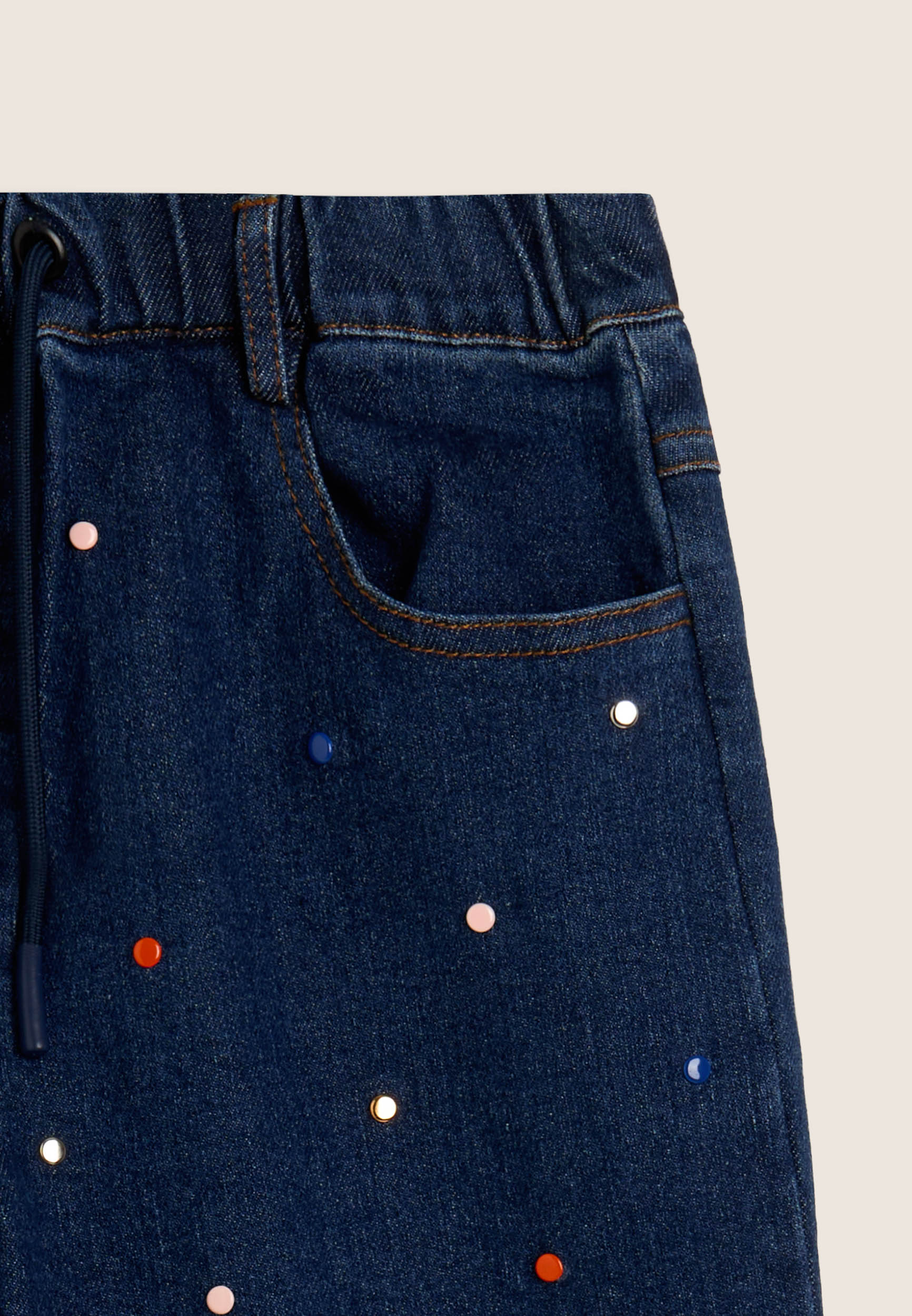 freddy-jean-junior-flare-wide-leg-strass-multicolore image 3