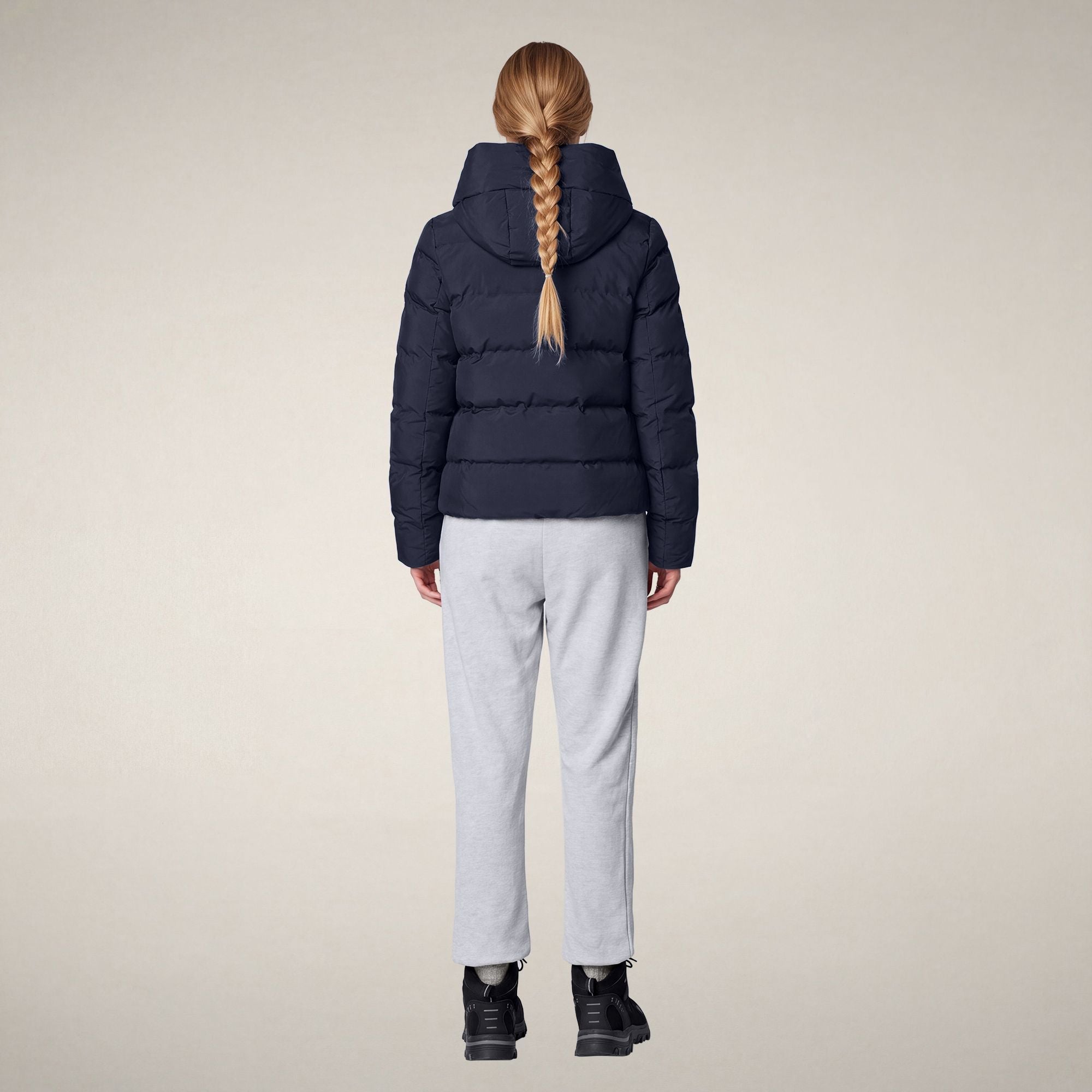 save-the-duck-arena-parka-femme-bleu-noir image 2