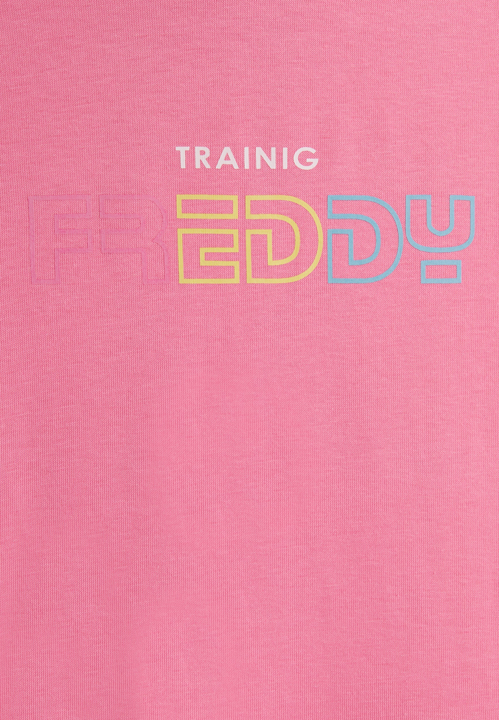 freddy-robe-fille-capuche-logo-multicolore image 3