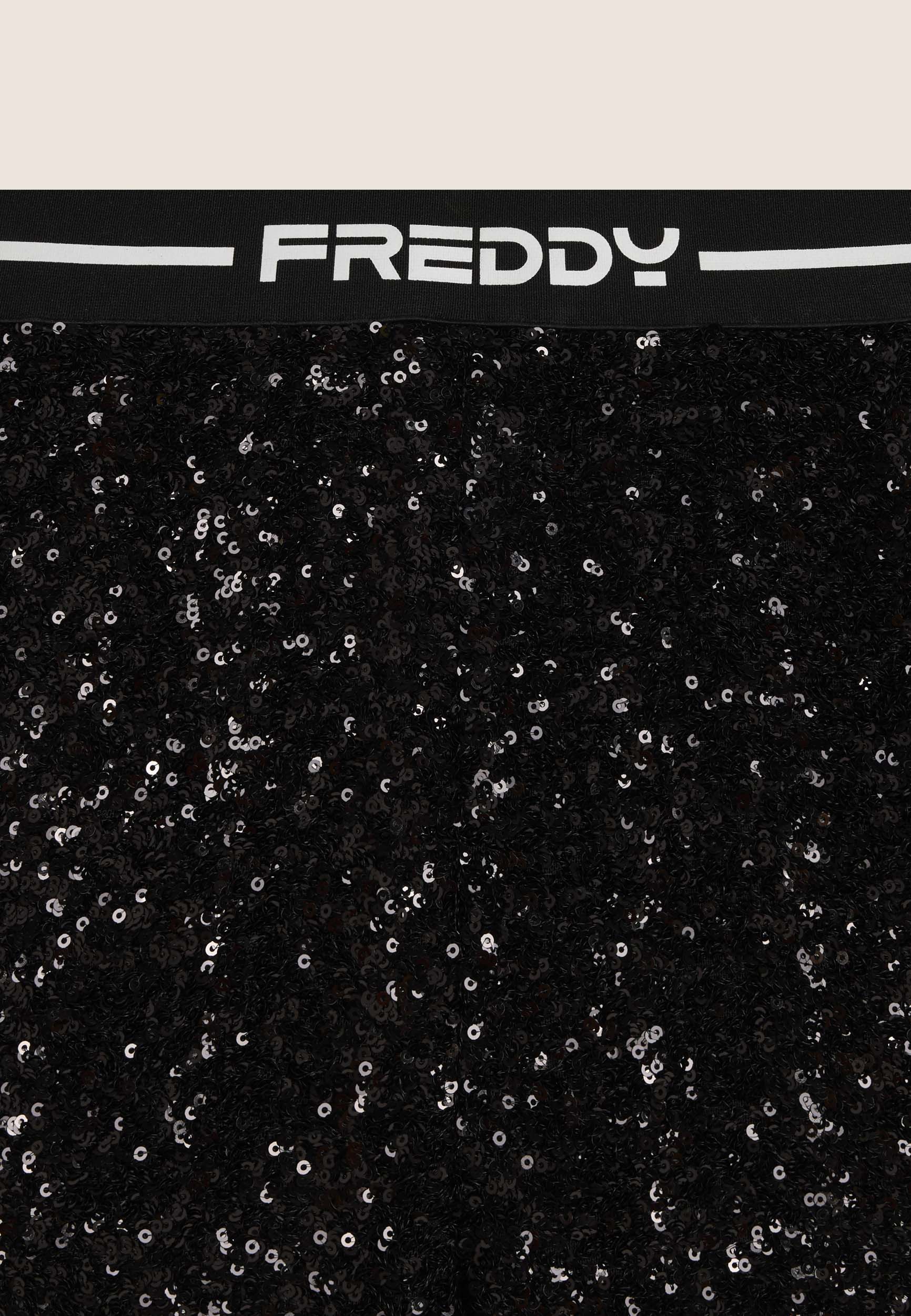 freddy-short-junior-paillettes-lastique-jacquard-logo image 3