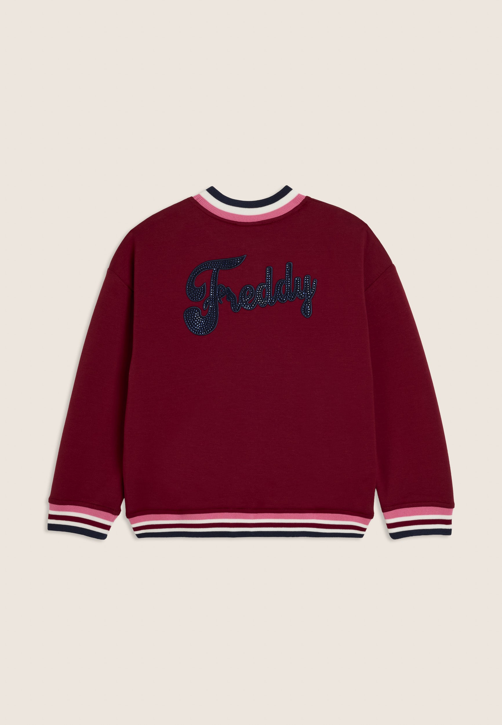 freddy-sweat-junior-bomber-multicolore-strass image 5