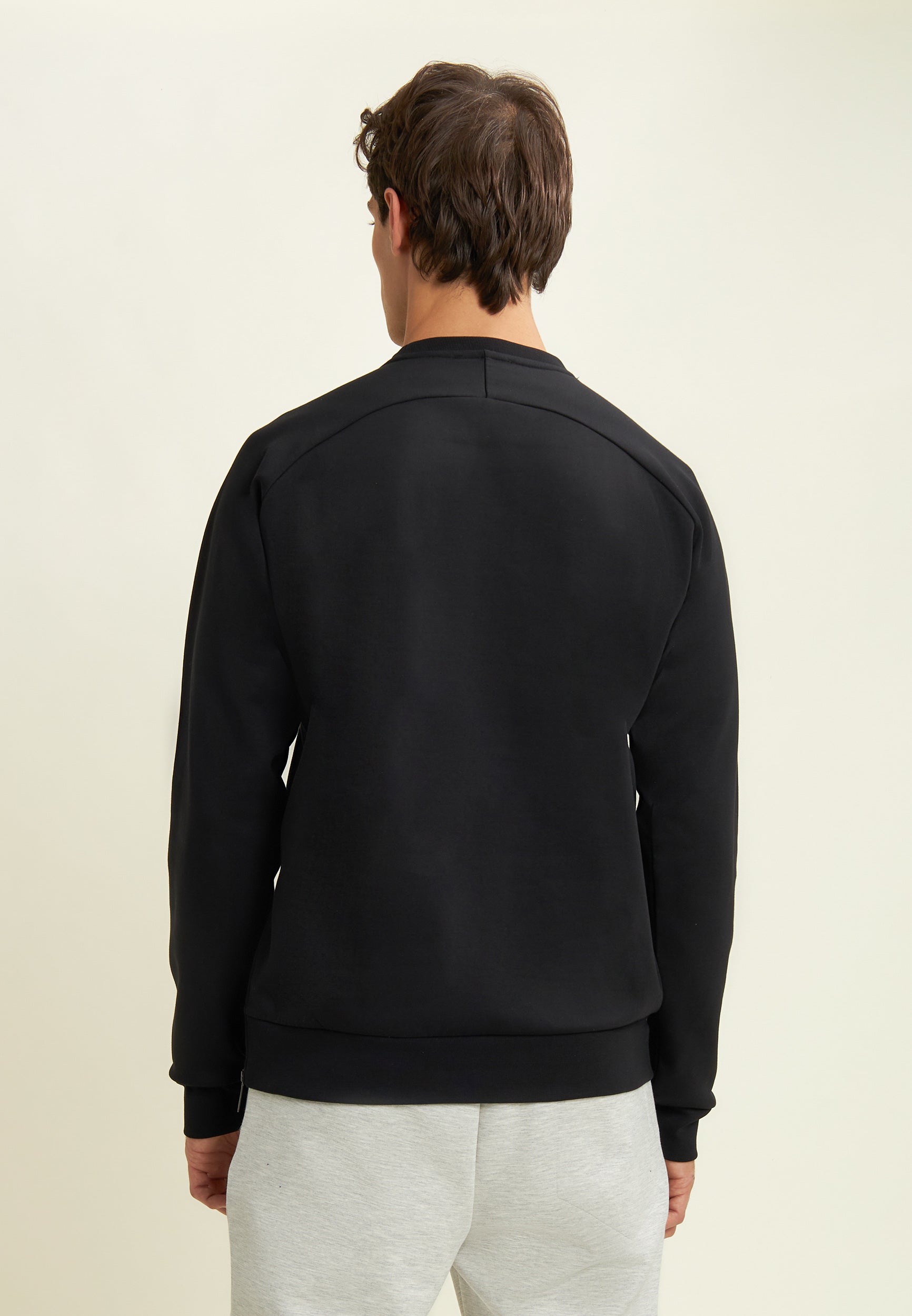 freddy-sweat-col-rond-homme-zip-lat-ral-imprim-s-manches image 3
