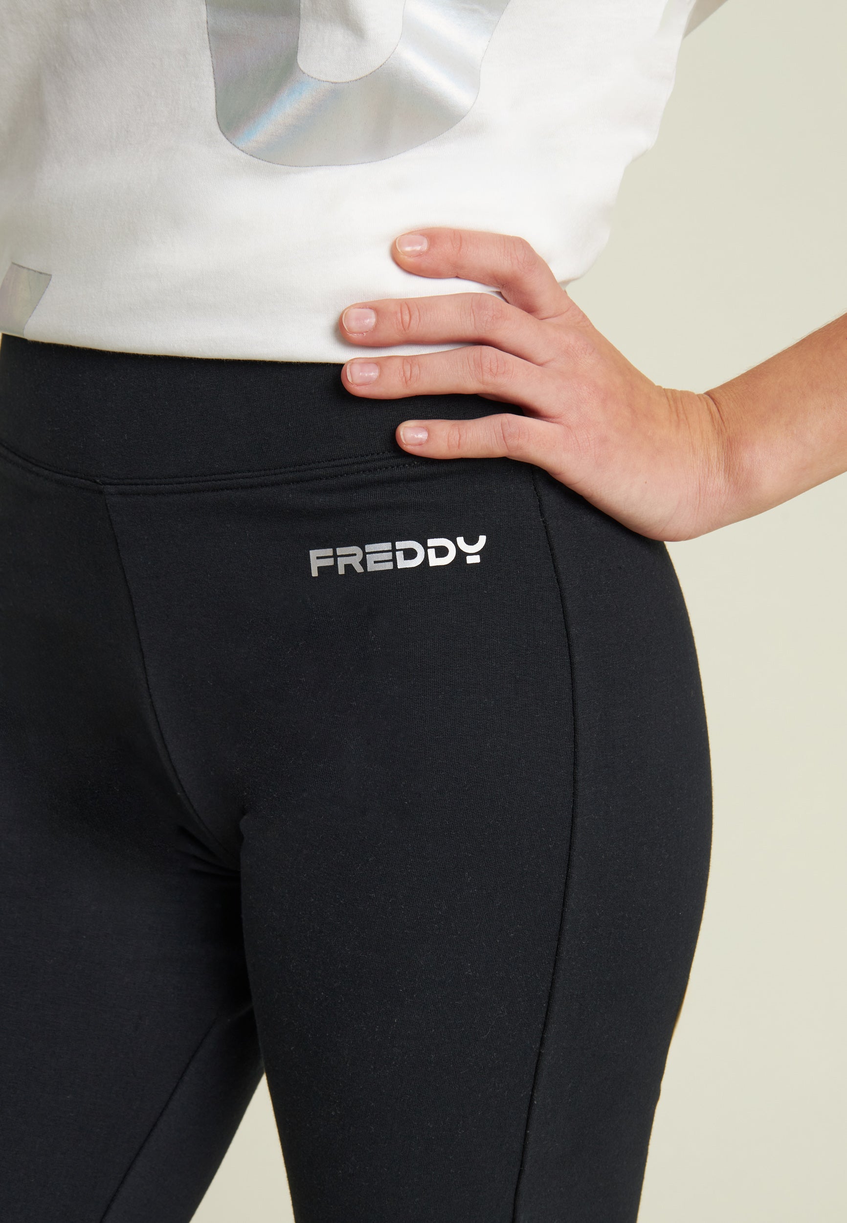 freddy-leggings-pattes-d-l-phant-femme-molleton-stretch image 4