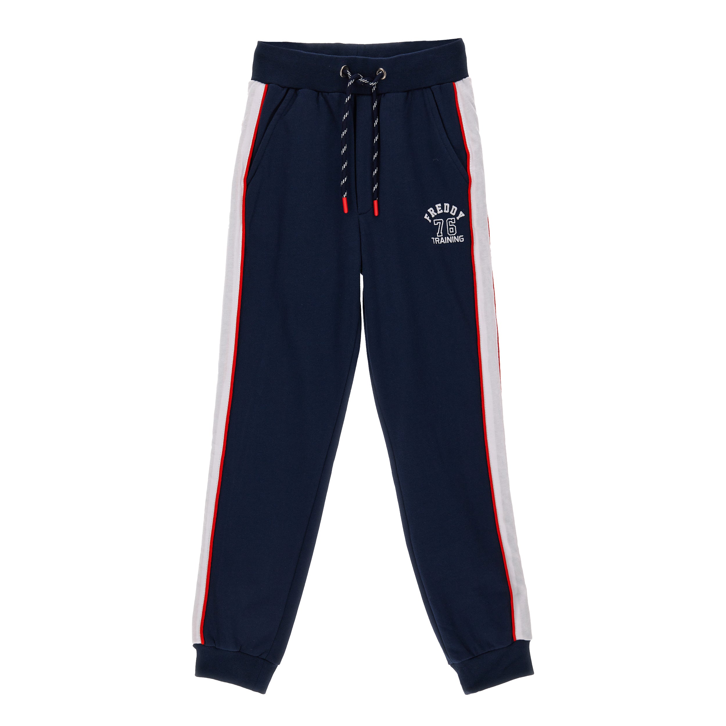 freddy-pantaloni-felpa-bande-laterali-piping-college image 1