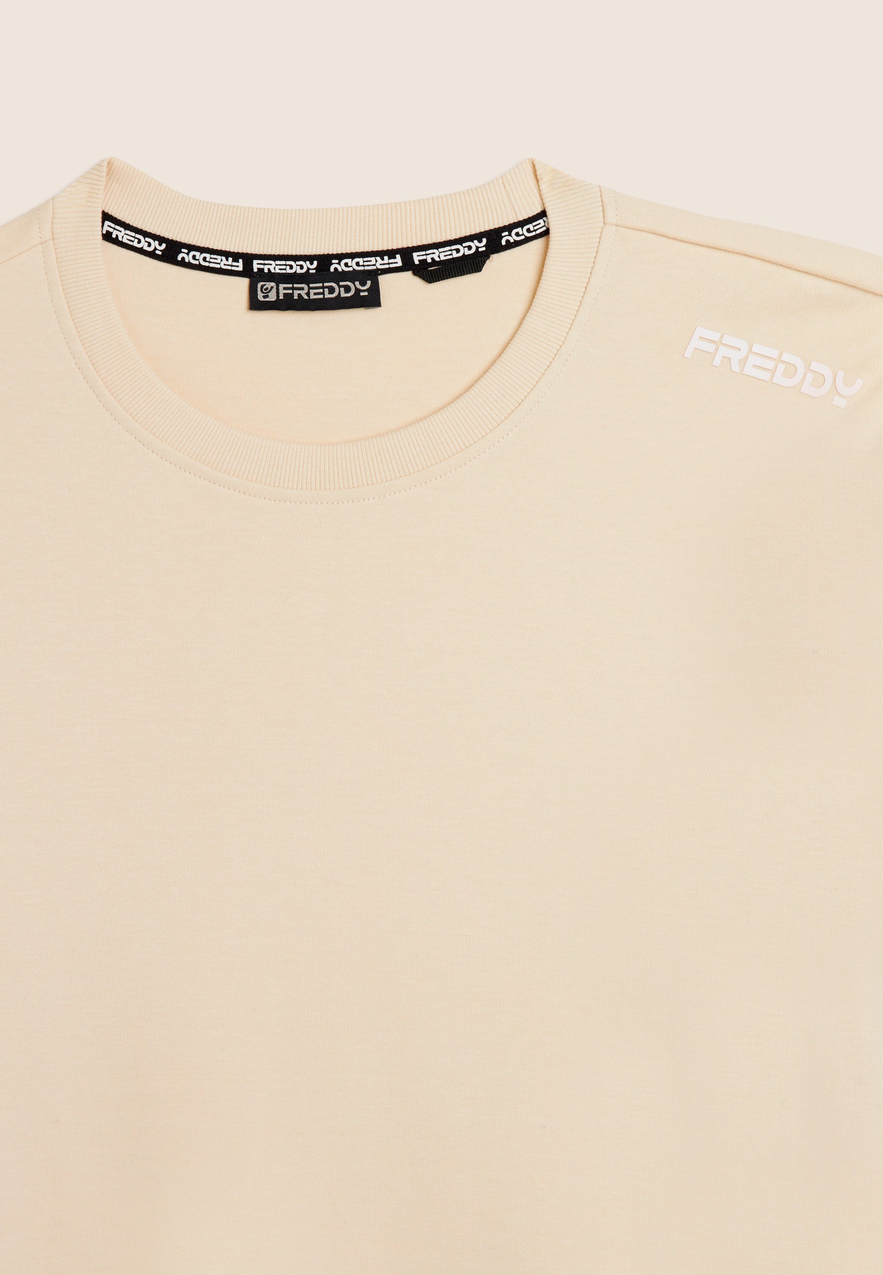 freddy-sweat-col-rond-coton-insert-logot-manches image 6