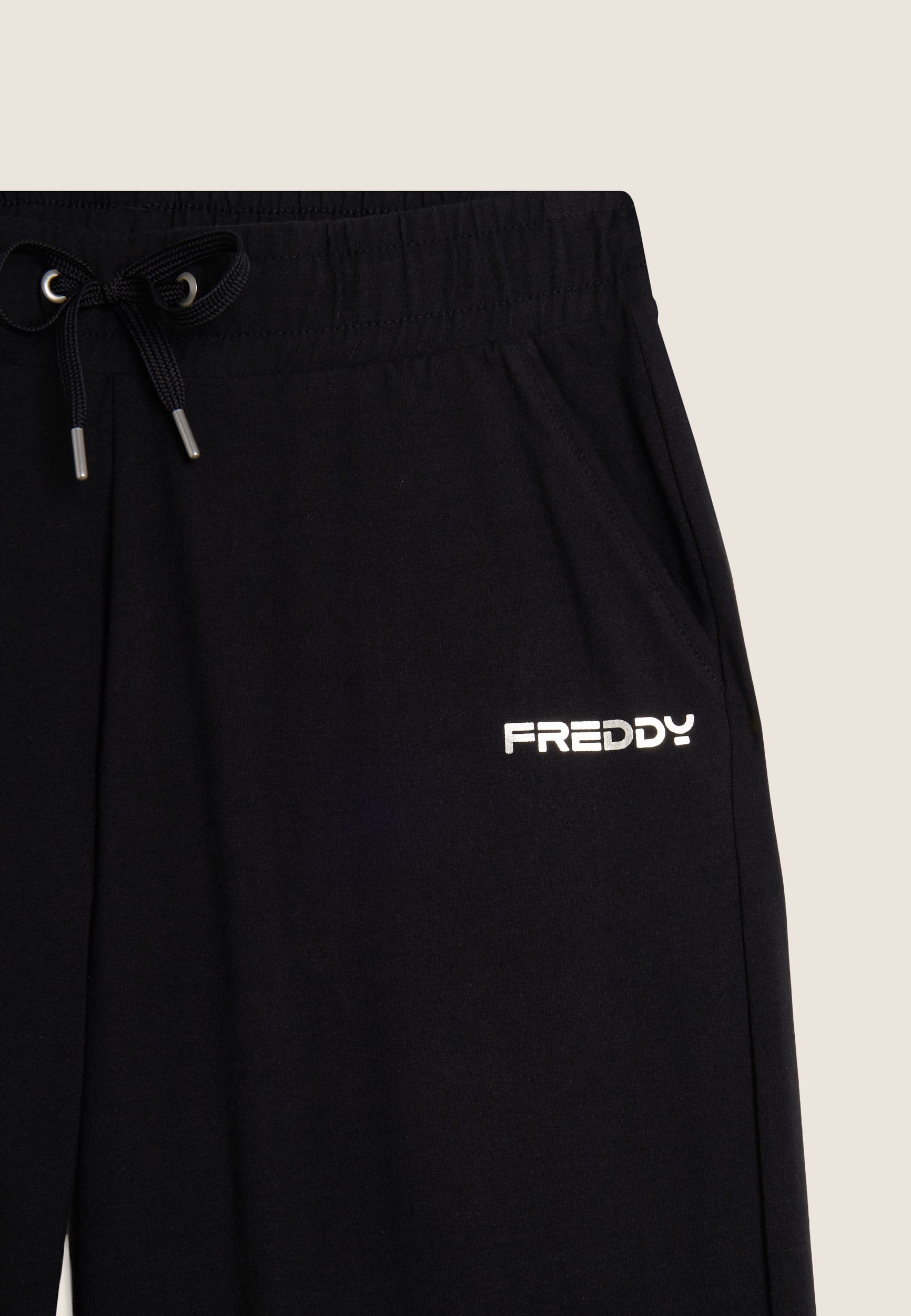 freddy-pantalon-cropped-comfort-fit-jambe-droite-heavy-jersey-coton-stretch image 3