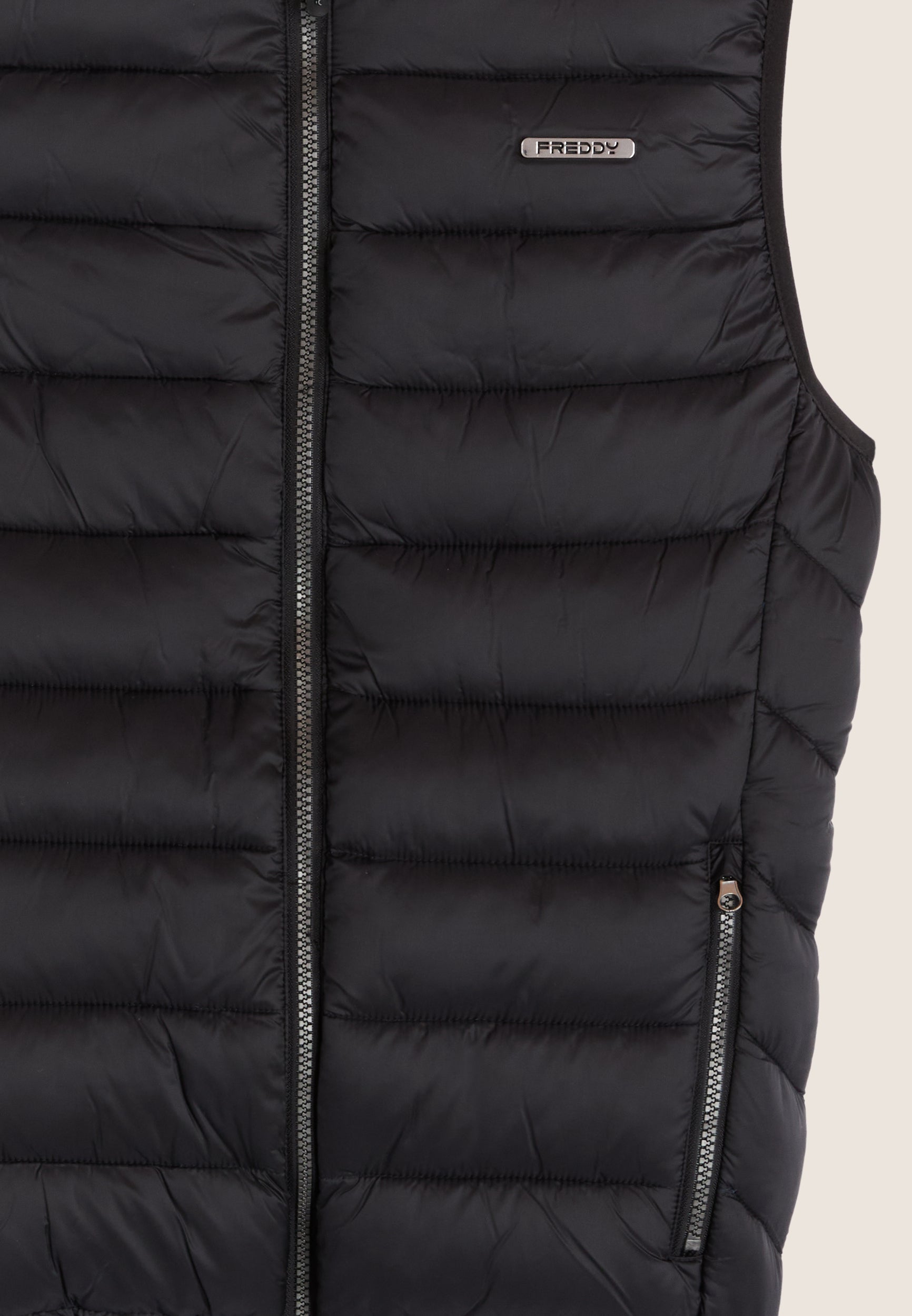 freddy-gilet-homme-matelass-col-haut-faux-duvet image 6
