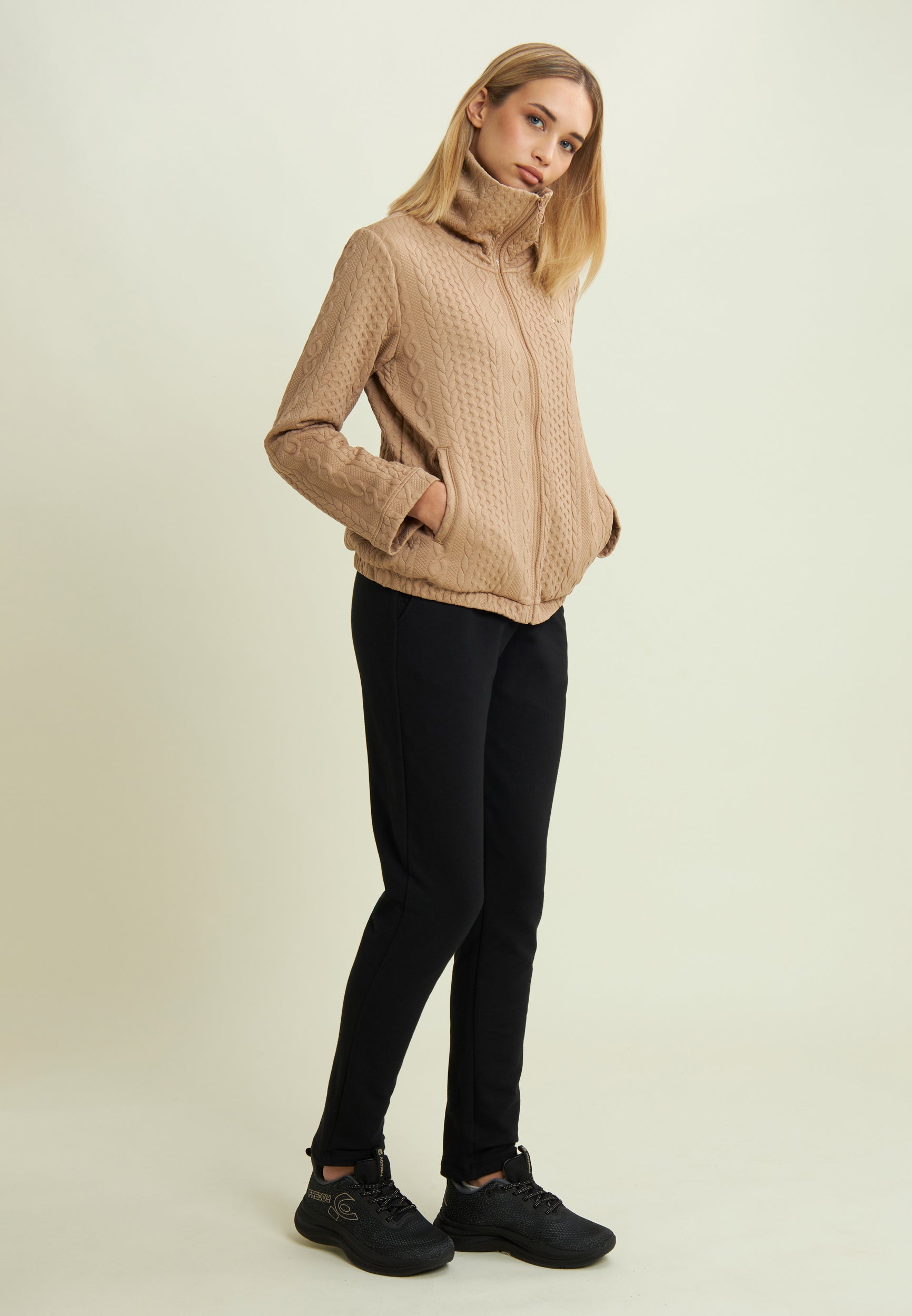 freddy-sweat-full-zip-technique-tresses-col-haut image 5
