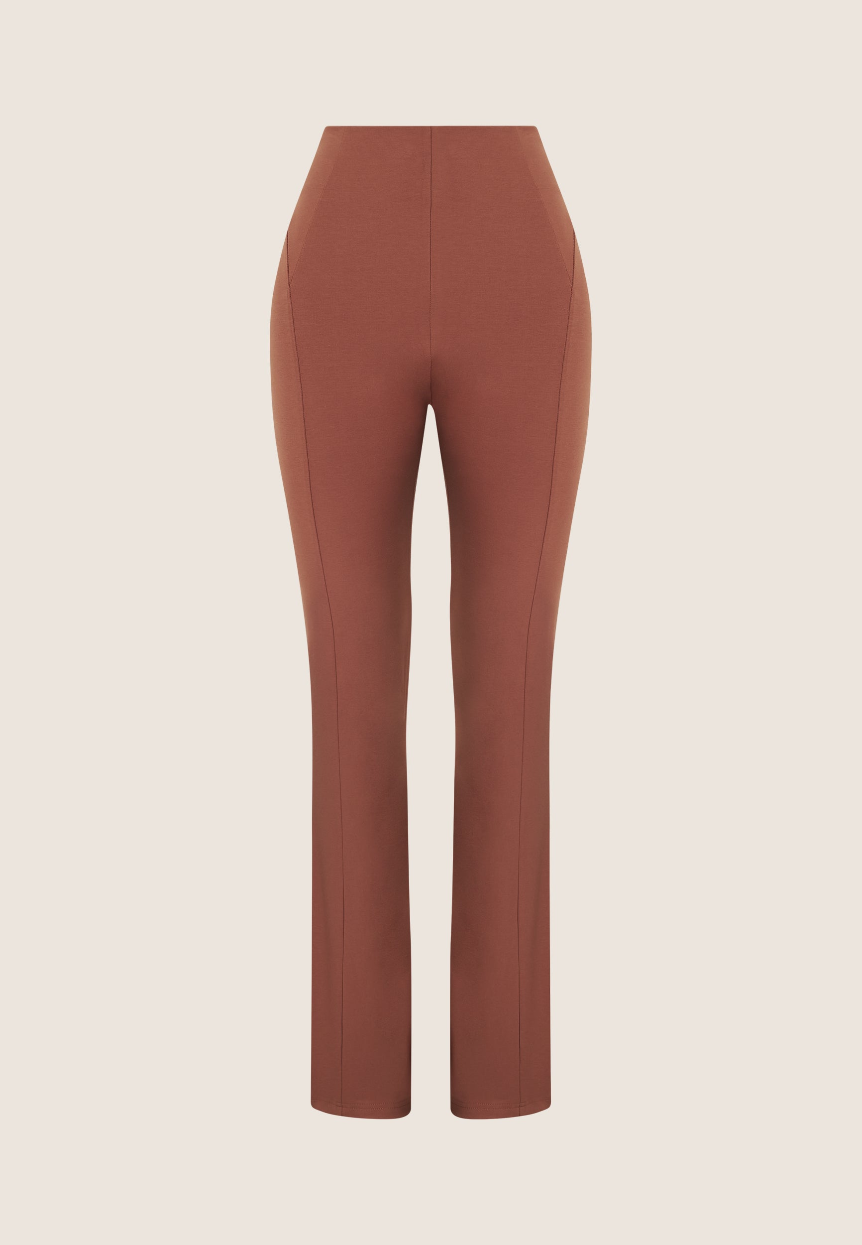 freddy-wr-up-pantalon-flare-taille-haute-coton-surpiq-res image 5