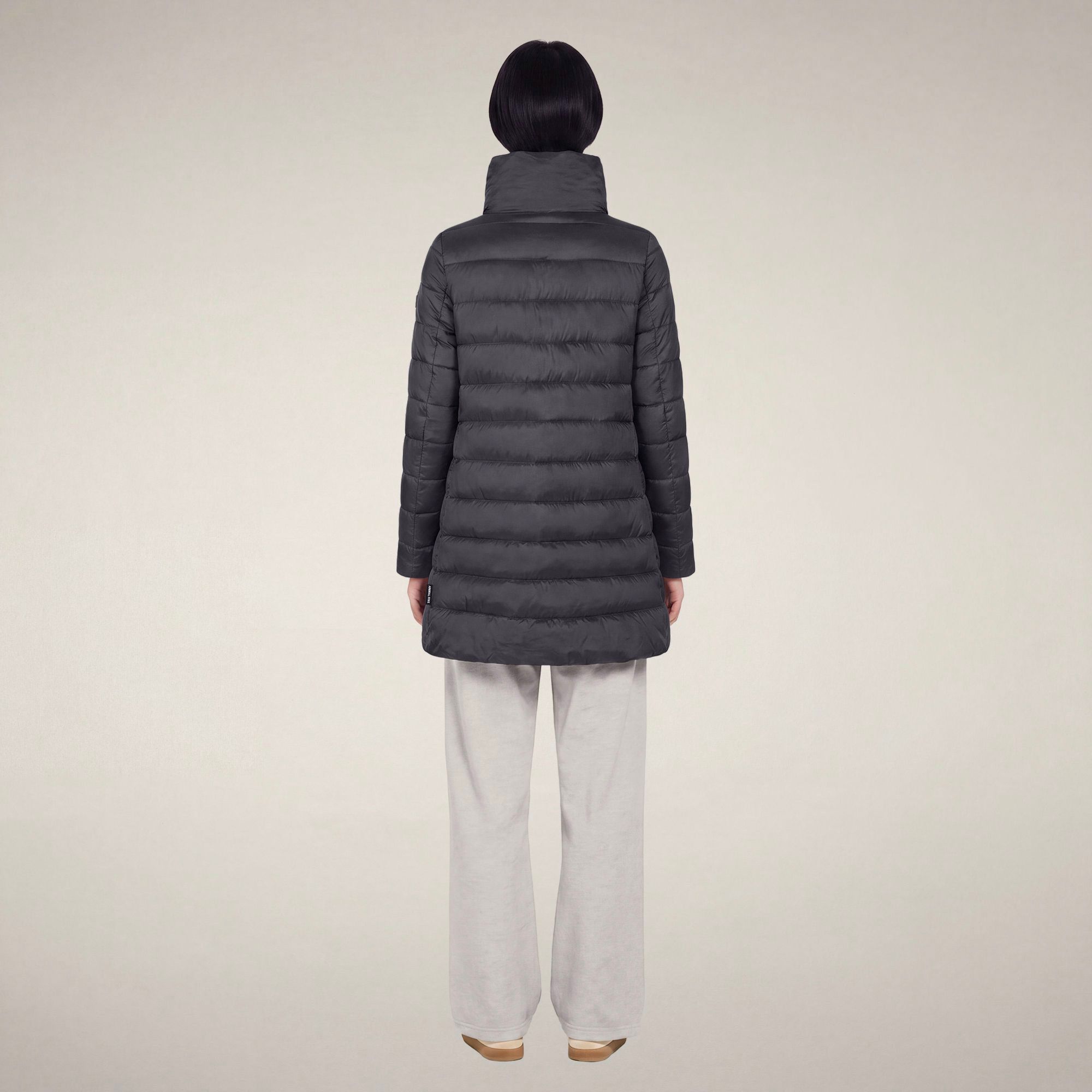 save-the-duck-lydia-doudoune-longue-femme-gris-b-ne image 2