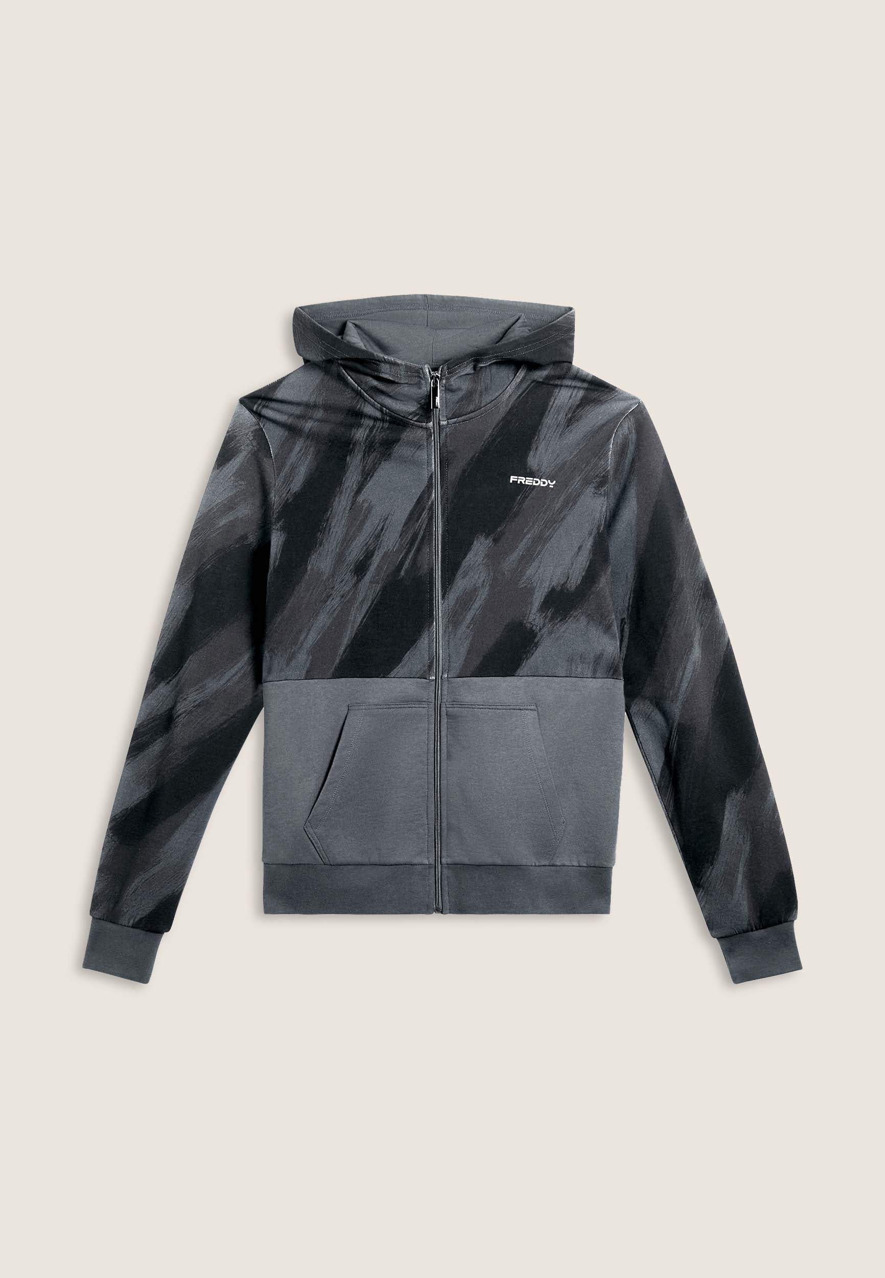 freddy-felpa-sweat-capuche-homme-imprim-brush image 8