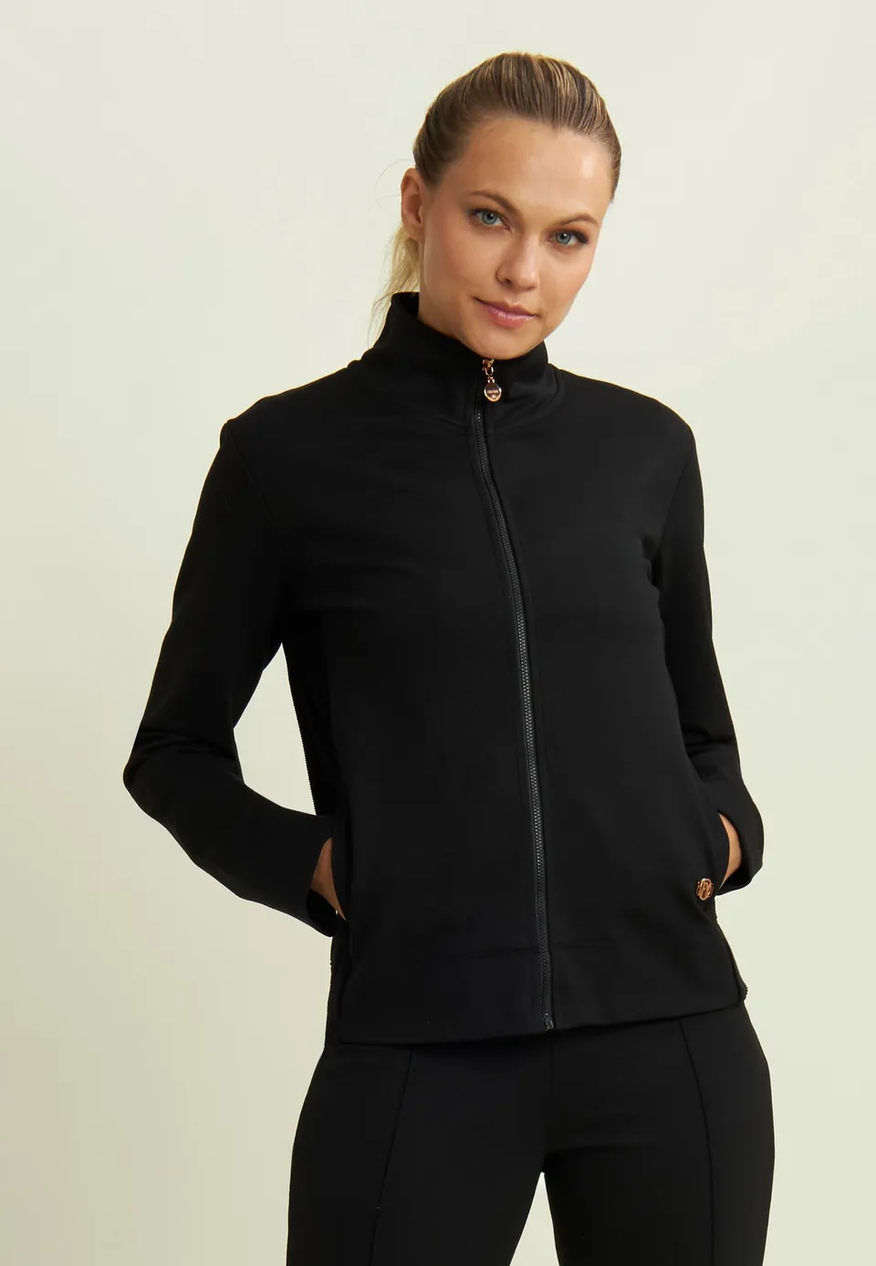 freddy-felpa-full-zip-viscosa-inserti-ciniglia image 1
