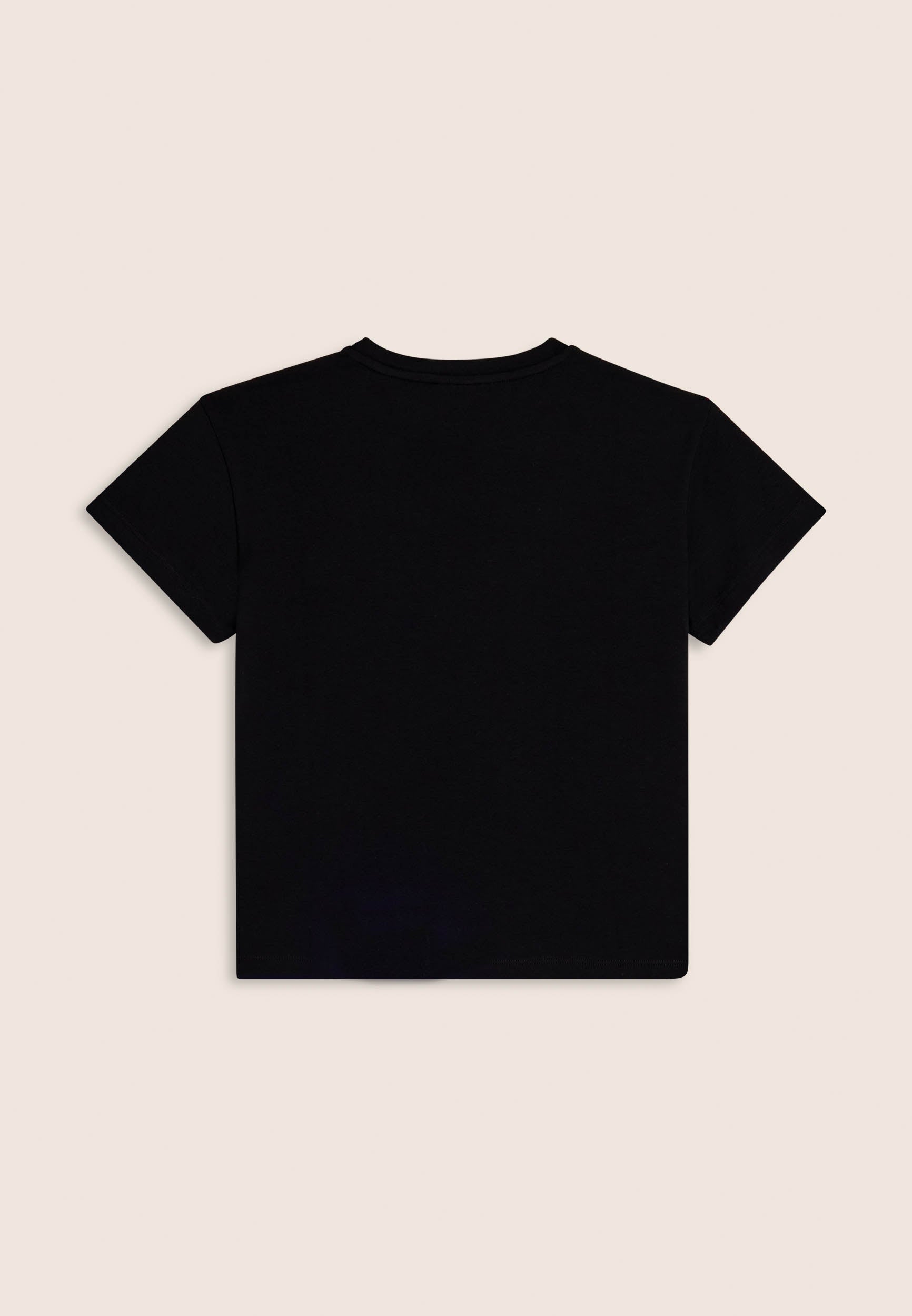 freddy-t-shirt-fille-jersey-stretch-logo-strass image 2