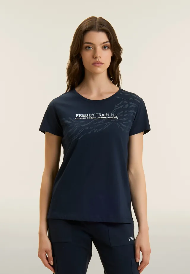 freddy-training-t-shirt-graphique-coton-regular image 1