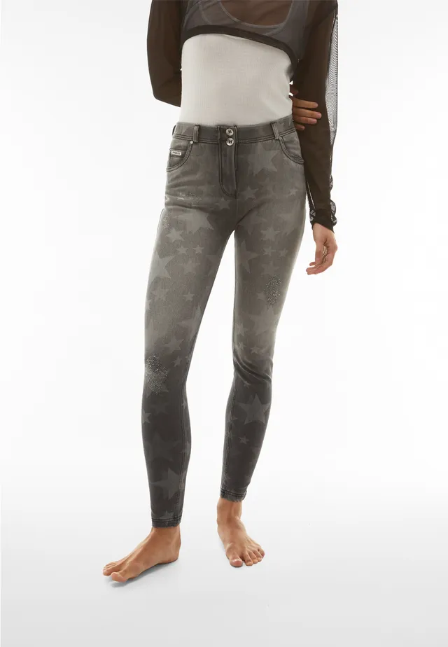 freddy-wr-up-jean-skinny-imprim-toiles-distressed image 1