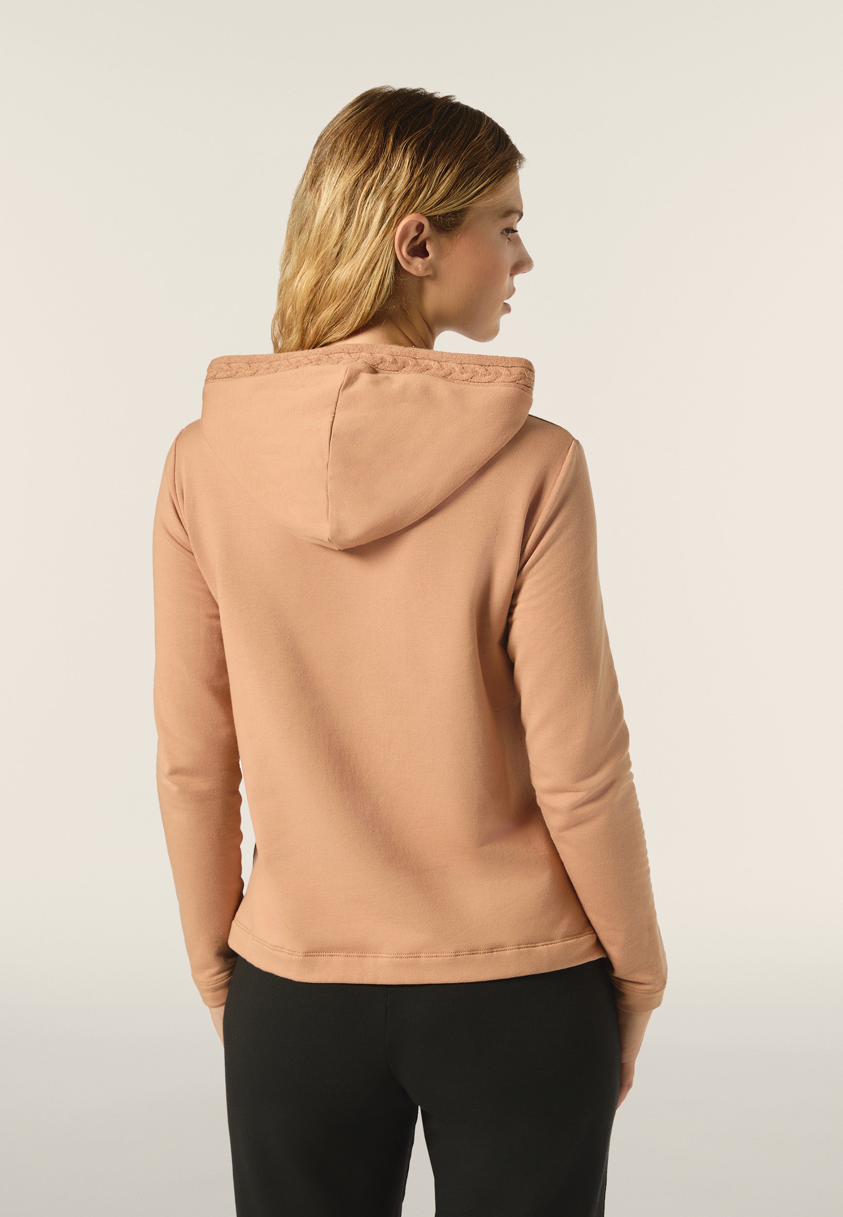 freddy-sweat-femme-col-haut-c-tes-inserts-torsades image 3