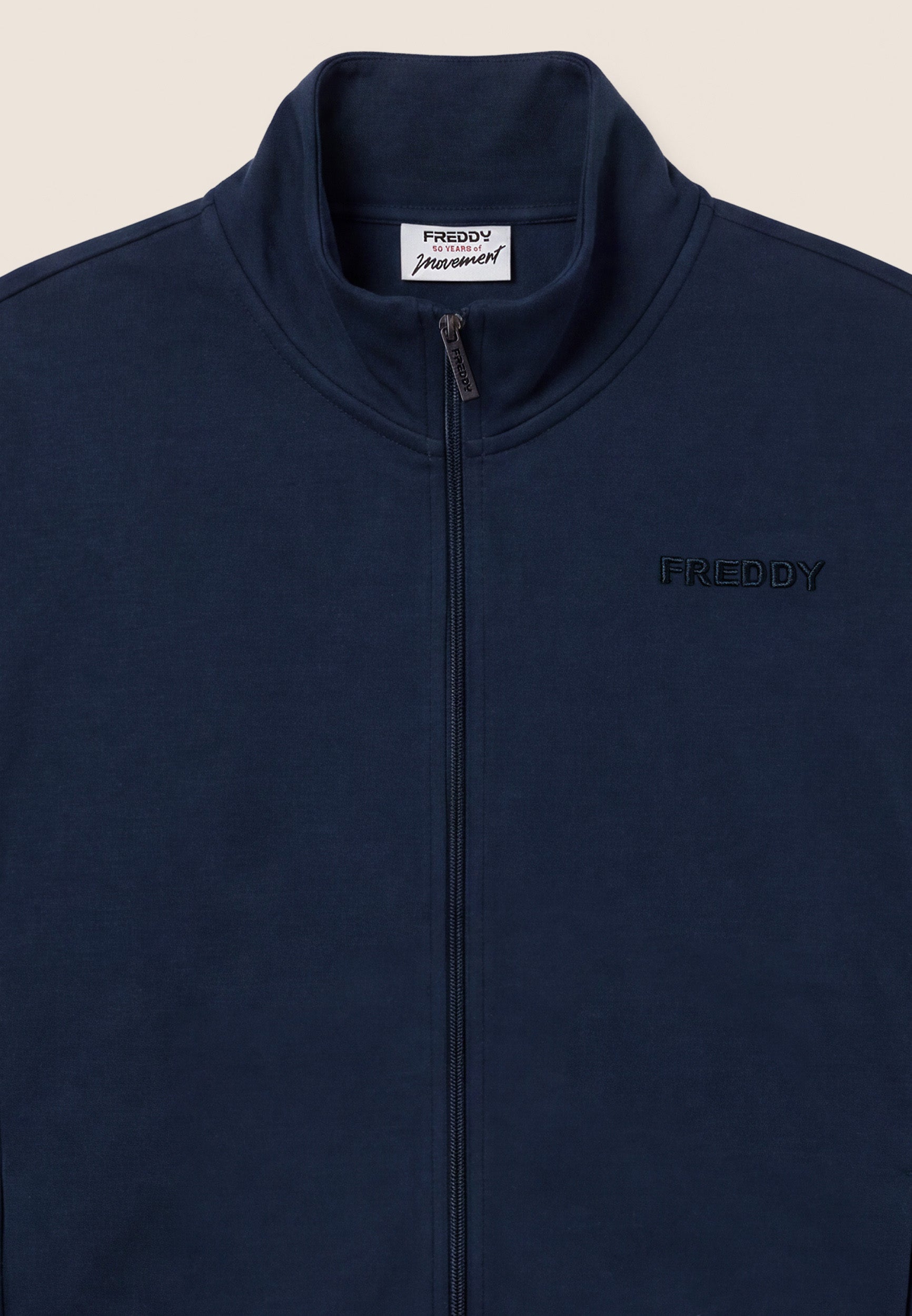 freddy-surv-tement-homme-zipp-col-haut-molleton-gratt image 3