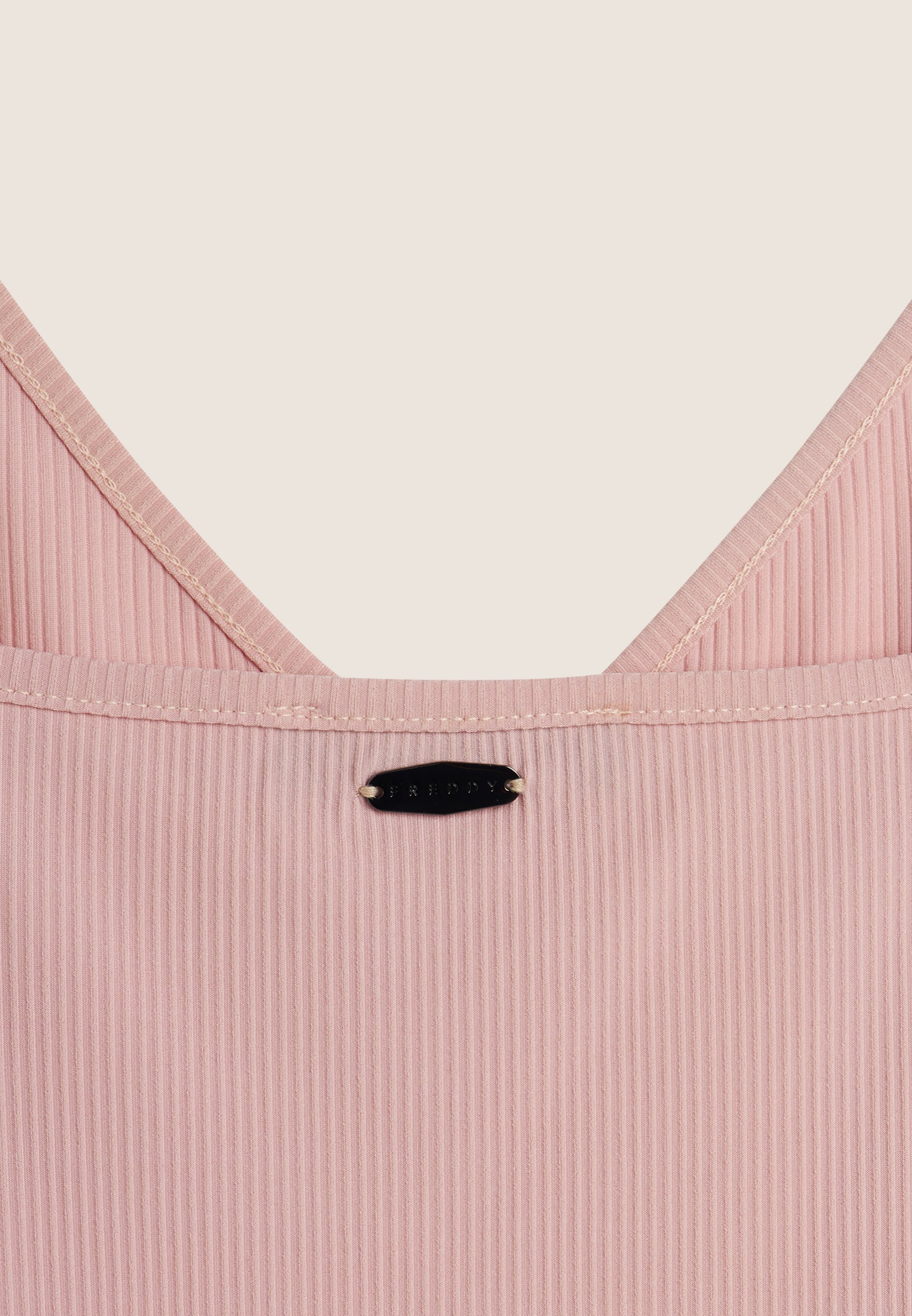 freddy-wr-up-mini-robe-nuisette-en-jersey-c-tel-bretelles image 6