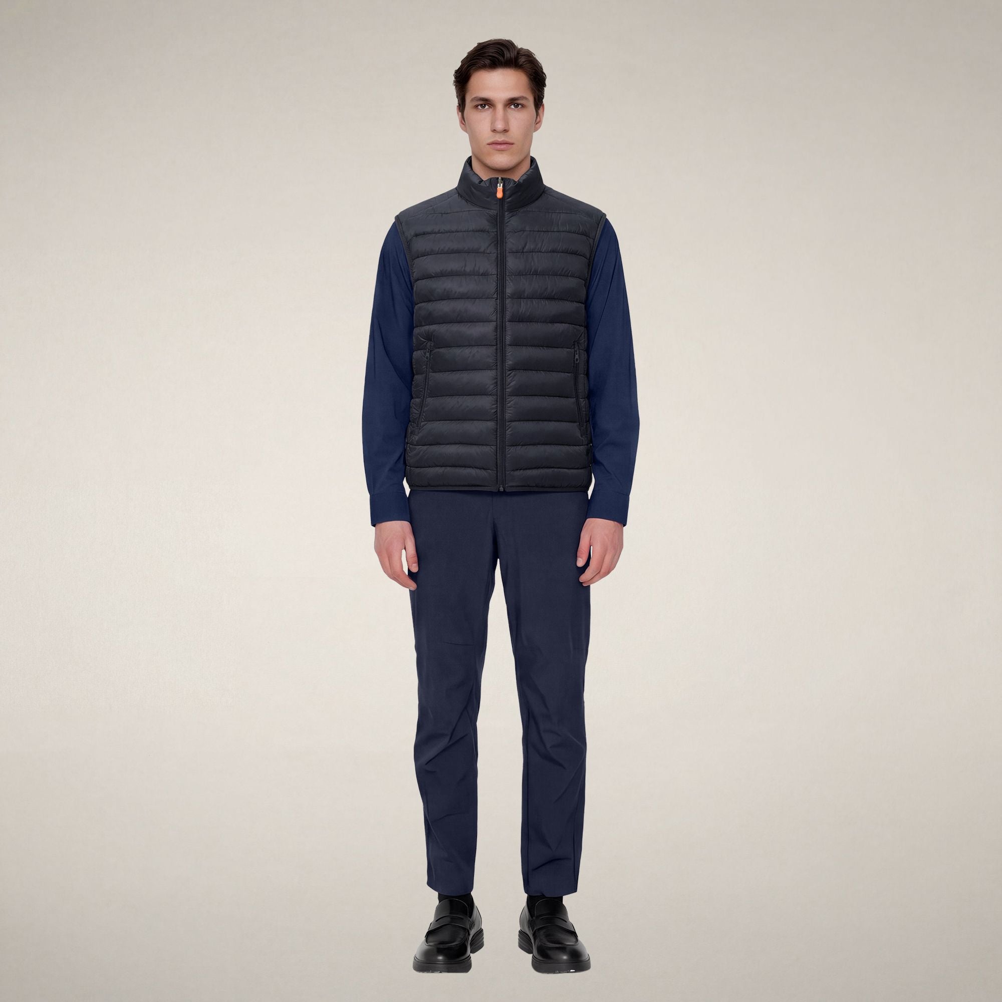 save-the-duck-rupert-gilet-homme-bleu-noir image 1