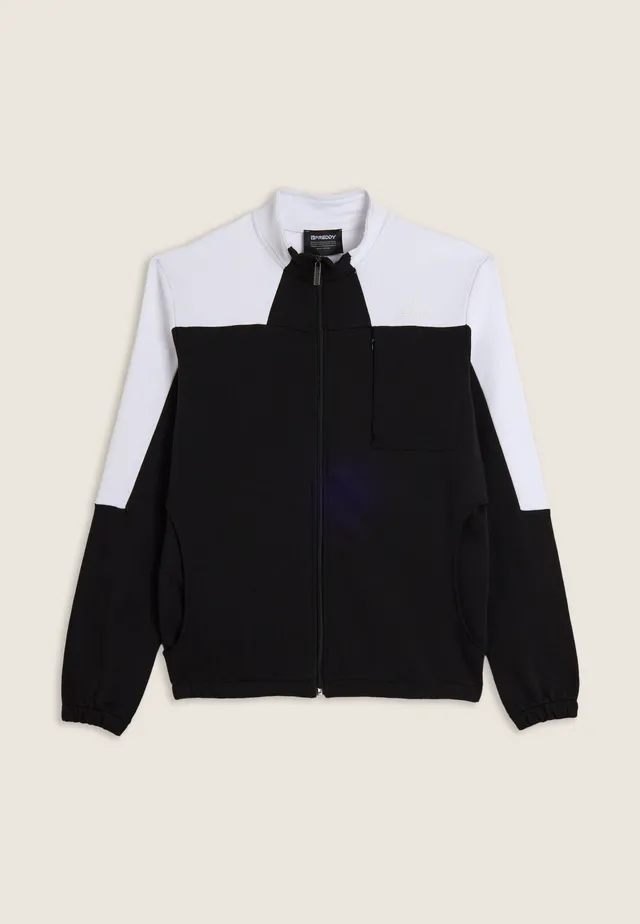 freddy-sweat-junior-col-haut-zip-color-block-100-coton image 1
