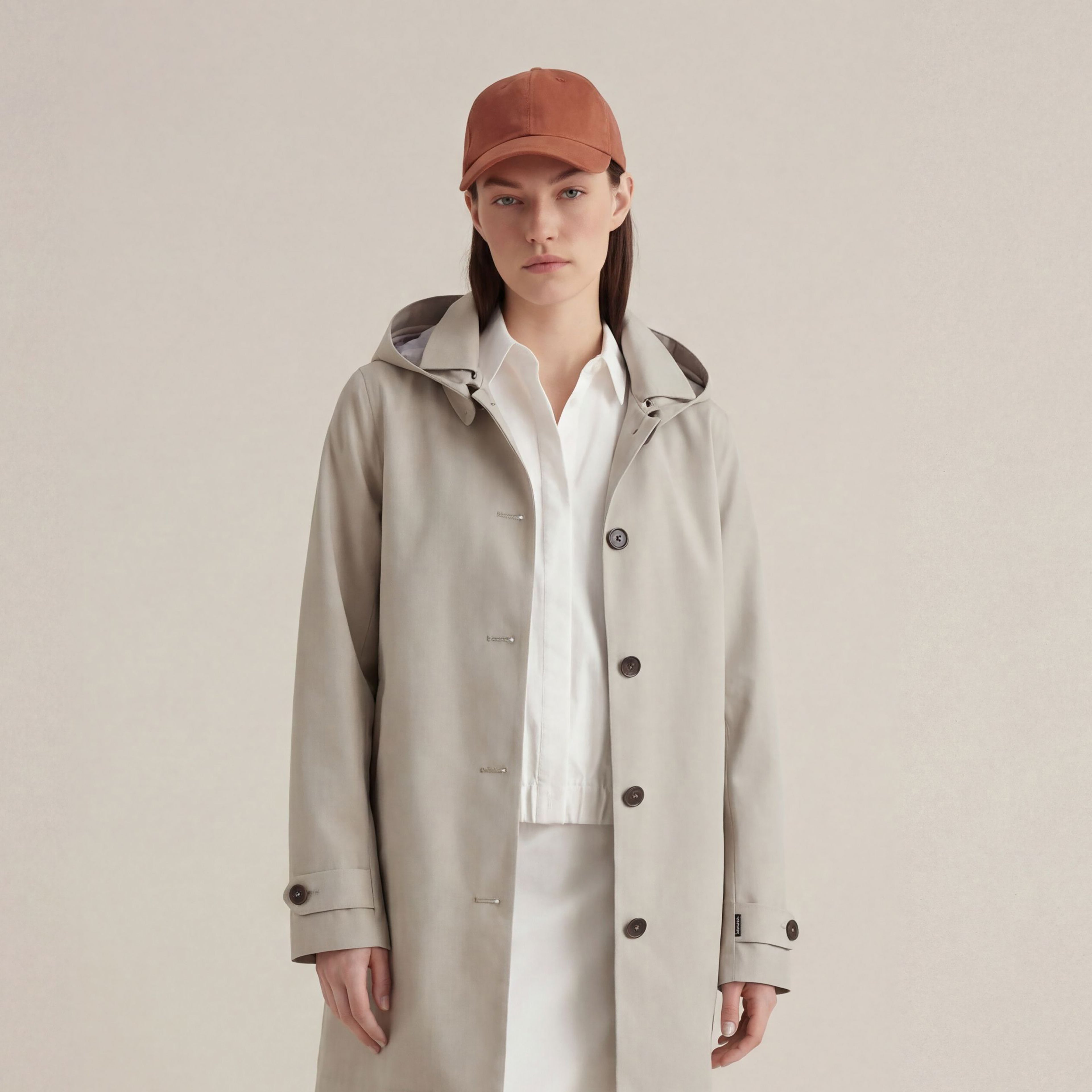 save-the-duck-april-imperm-able-femme-beige-clair image 5