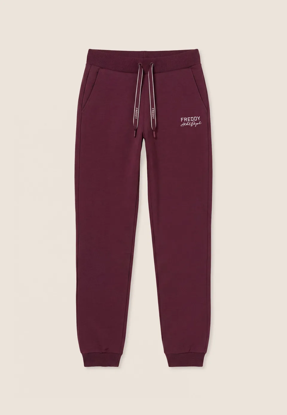freddy-pantalon-jogging-femme-molleton-regular-fit-poignet image 1