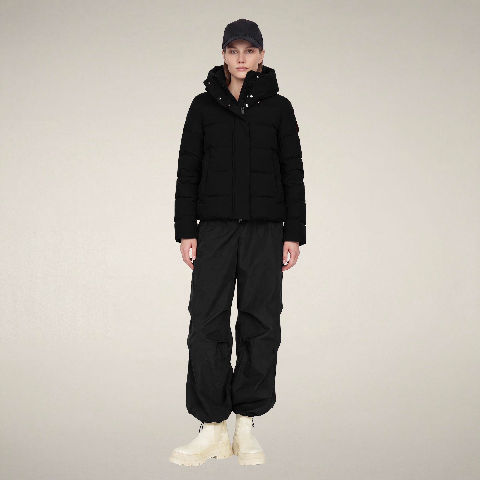 save-the-duck-arena-parka-femme-noir image 1