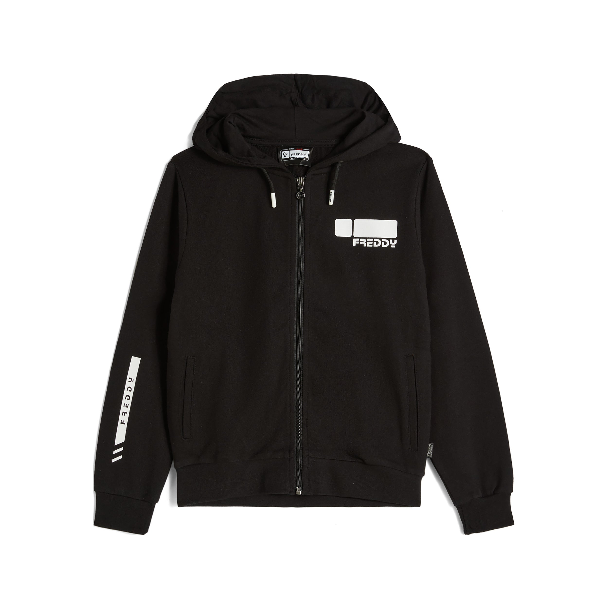 freddy-sweat-full-zip-capuche-no-logo image 1