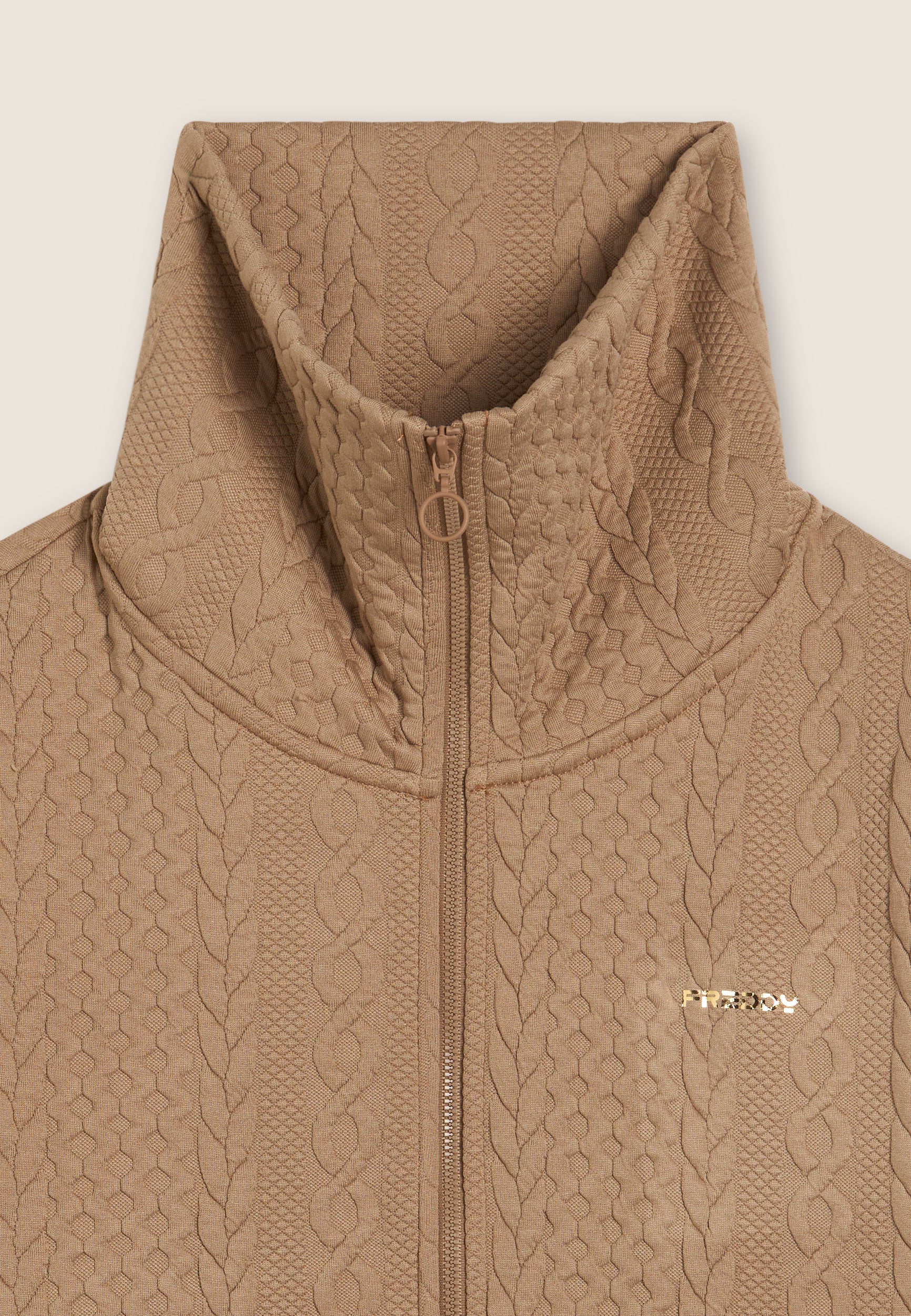 freddy-sweat-full-zip-technique-tresses-col-haut image 8