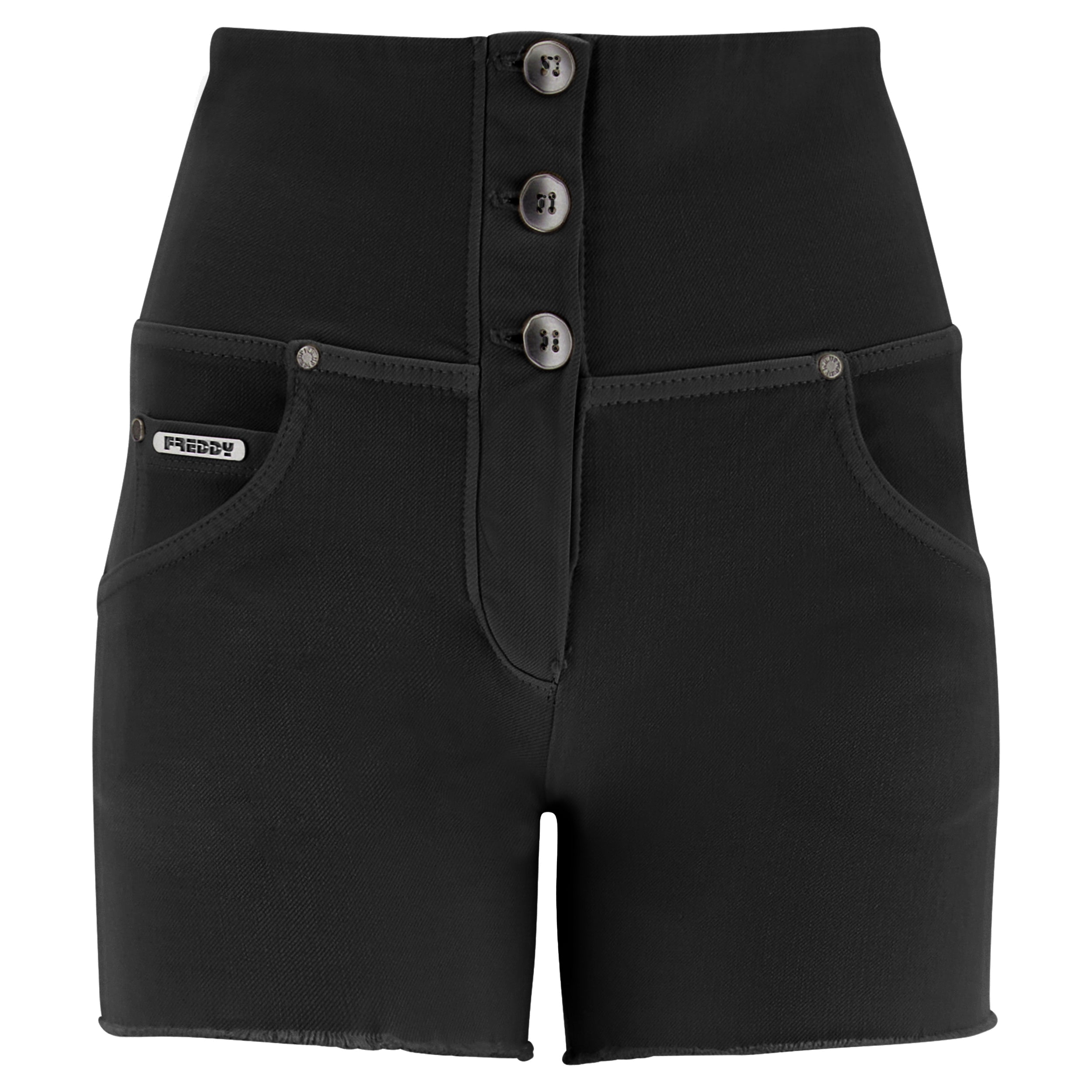 freddy-wr-up-short-push-up-gabardine-taille-haute-coupe-franche image 6