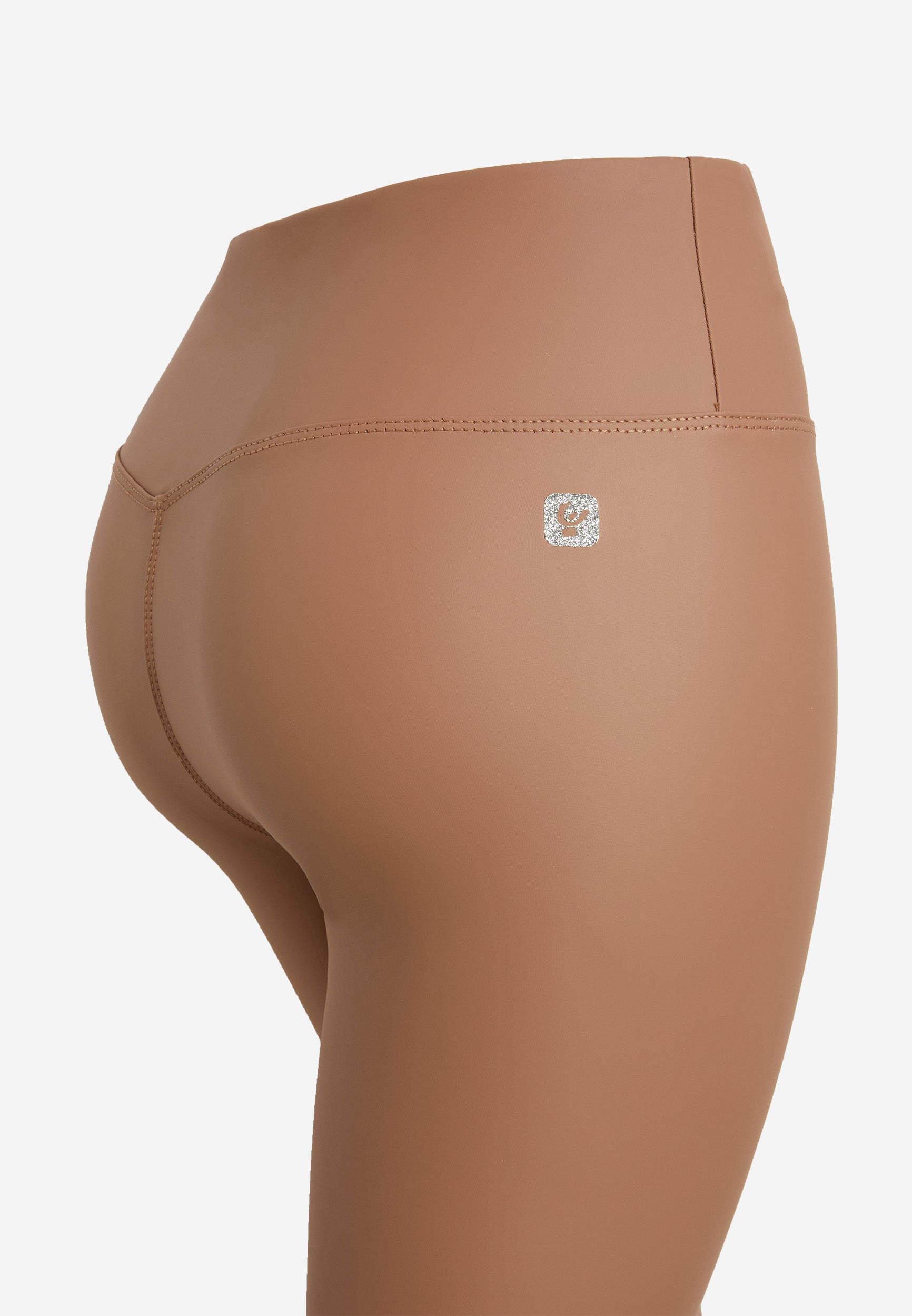 freddy-legging-7-8-taille-haute-coated-effet-cuir-femme image 6