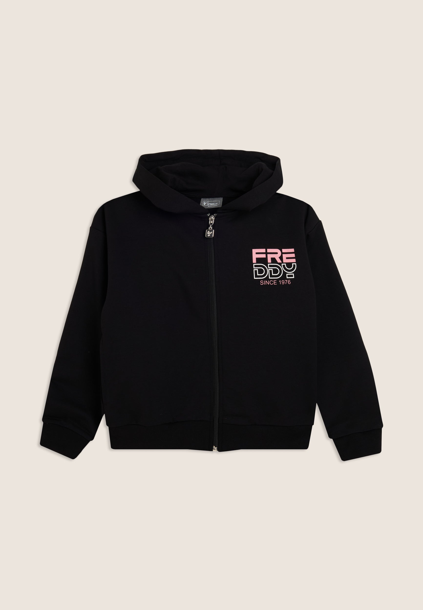 freddy-sweat-junior-full-zip-capuche-logo-bicolore image 1