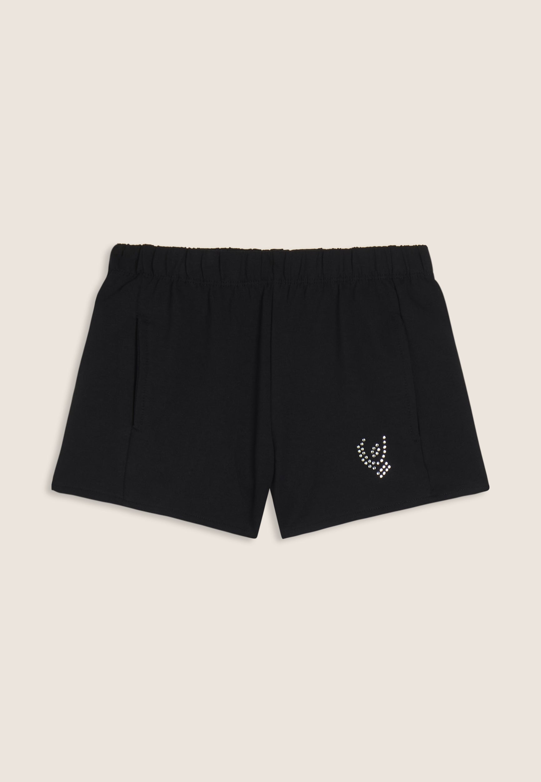 freddy-short-fille-french-terry-logo-strass image 1