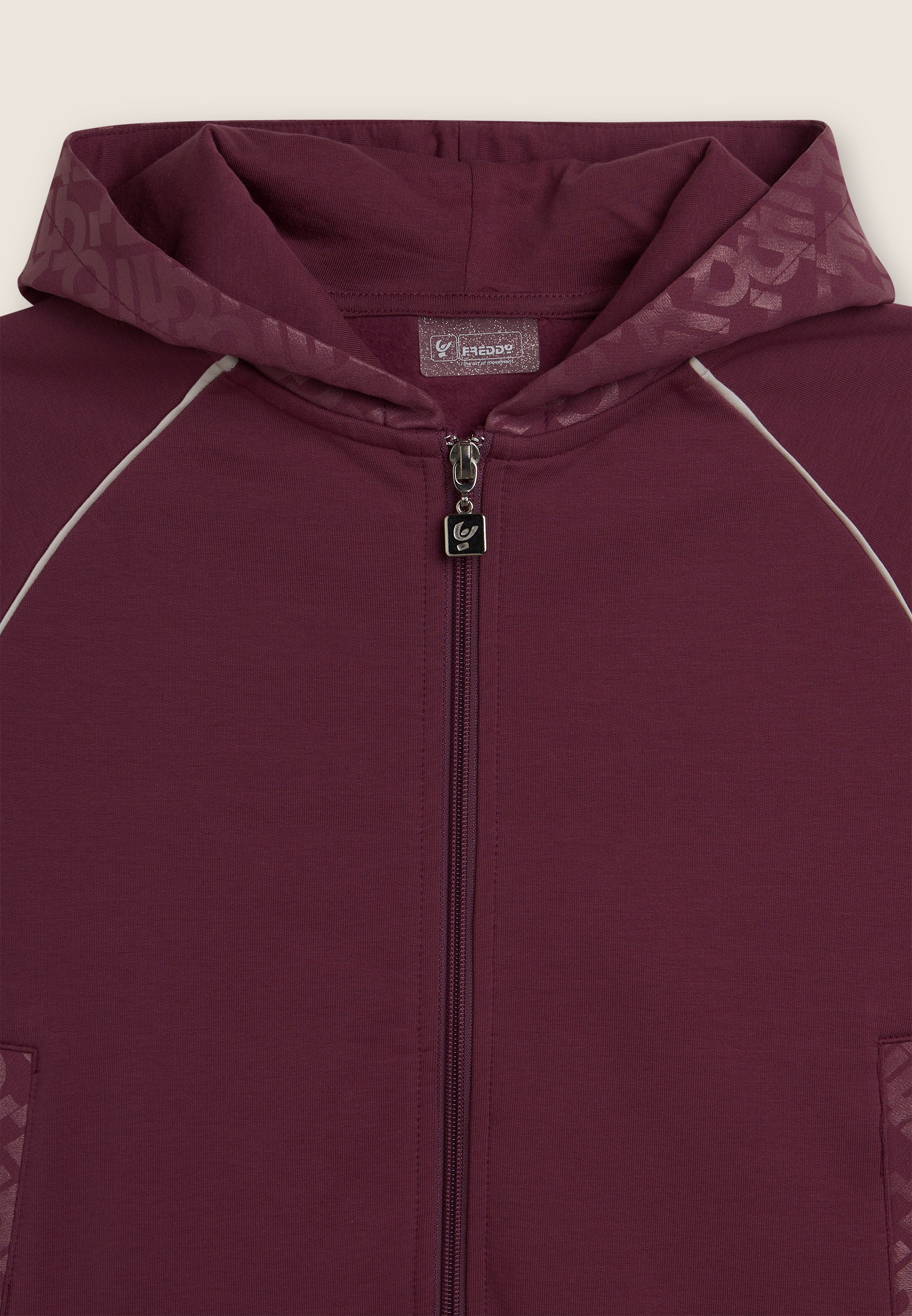 freddy-sweat-enfant-zip-capuche-logo-allover image 6