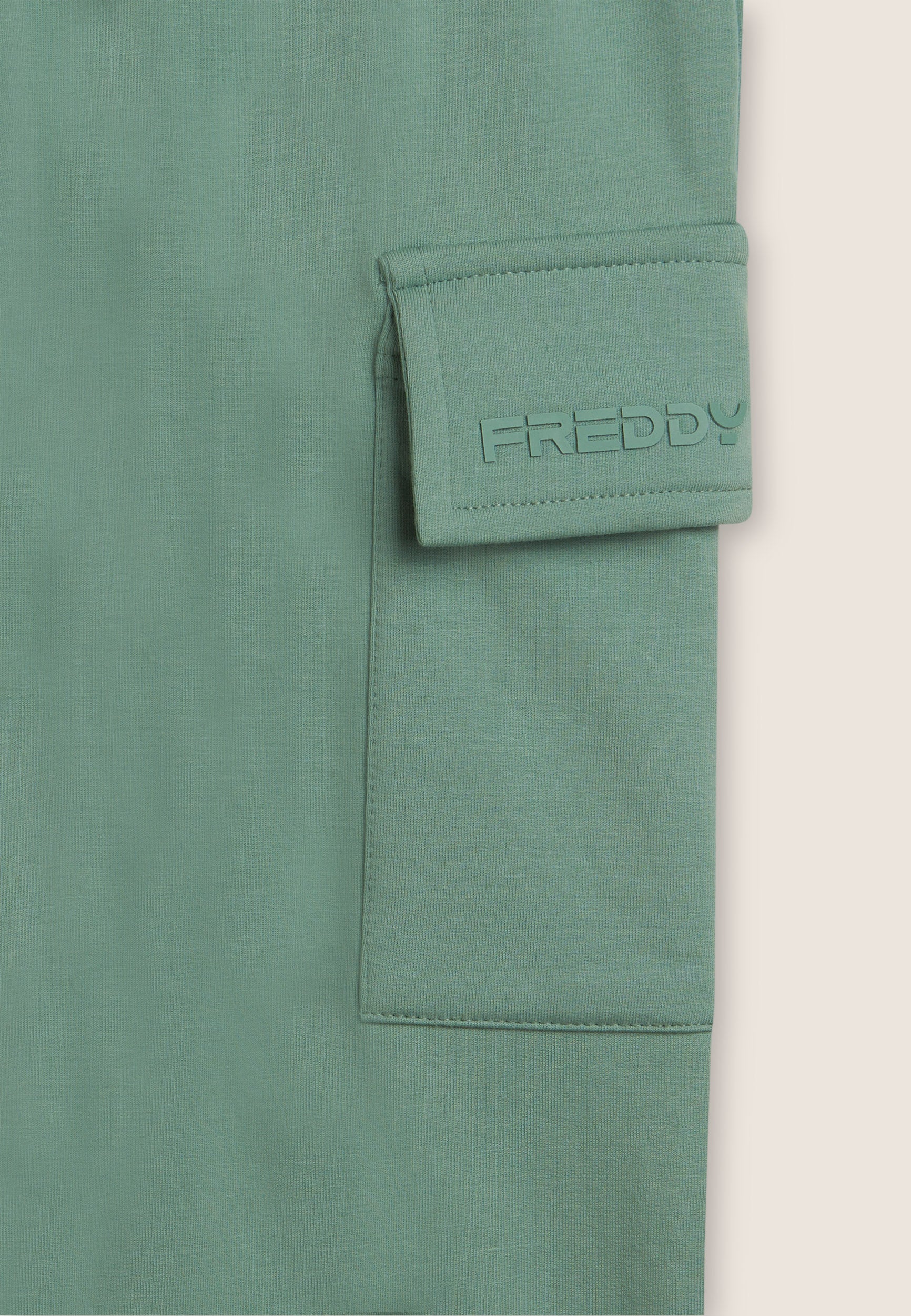 freddy-pantalon-cargo-fille-coton-stretch image 3