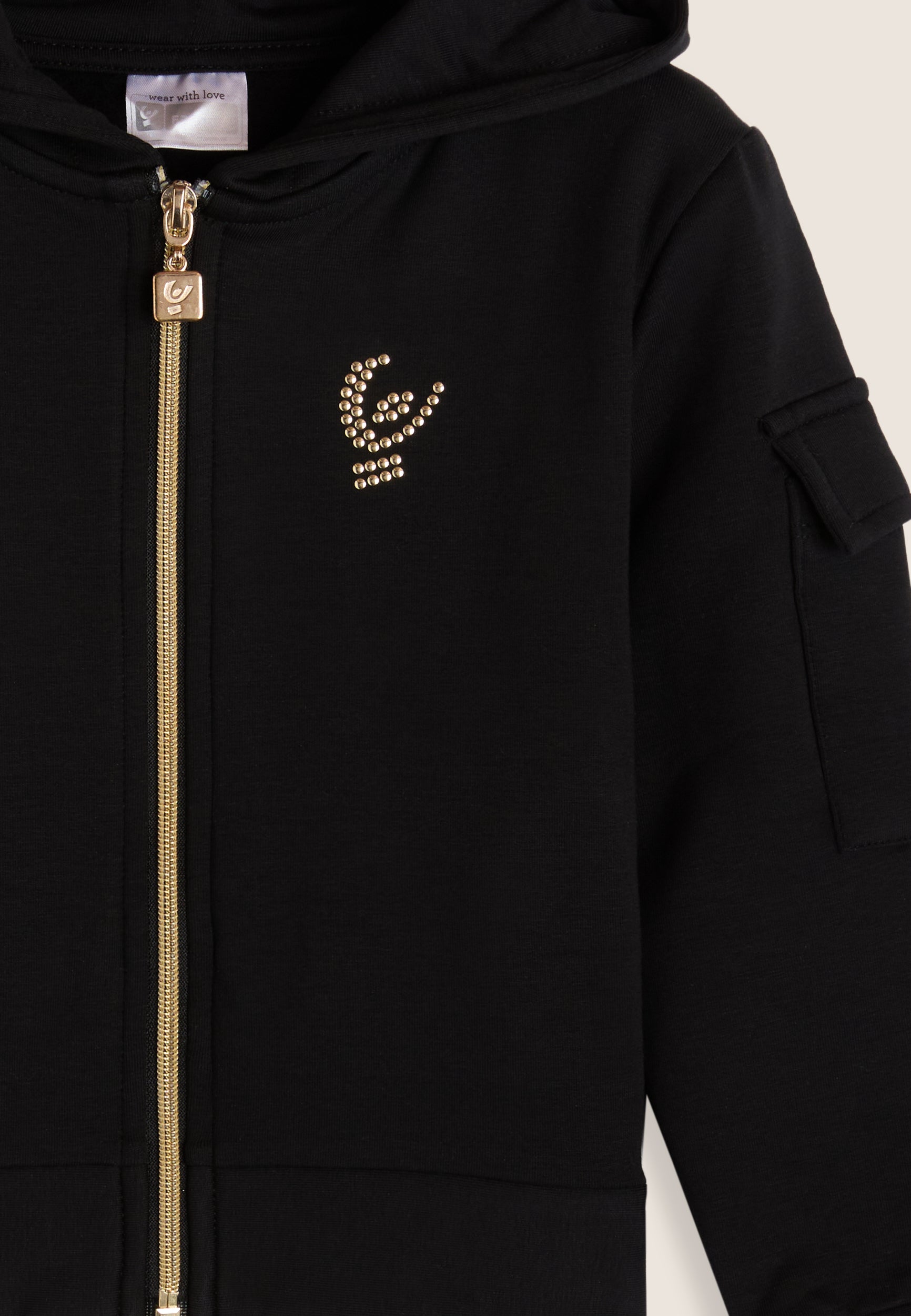 freddy-sweat-enfant-fille-zip-capuche-d-tails-dor-s-sweat-enfant image 3