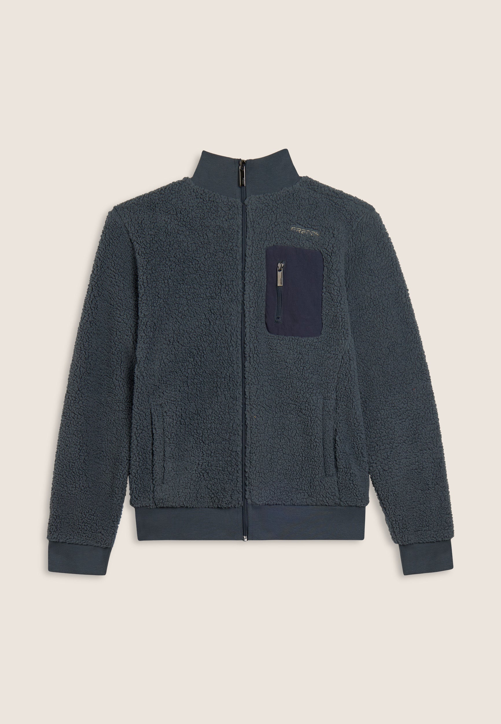 freddy-sweat-homme-sherpa-full-zip-col-montant image 5