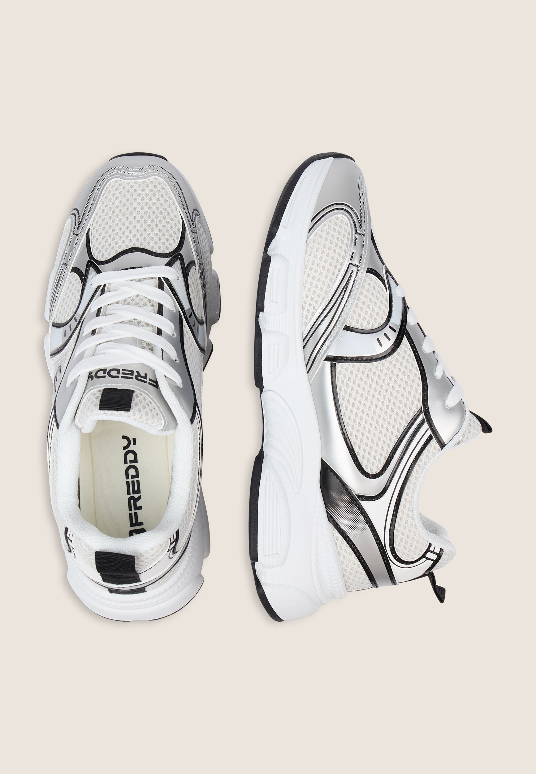 freddy-sneakers-mesh-et-similipelle-profils-contraste-memory-foam image 3